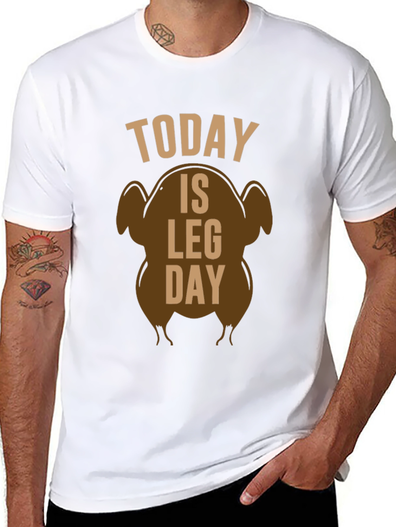Today is Leg Day Turkey T-Shirt