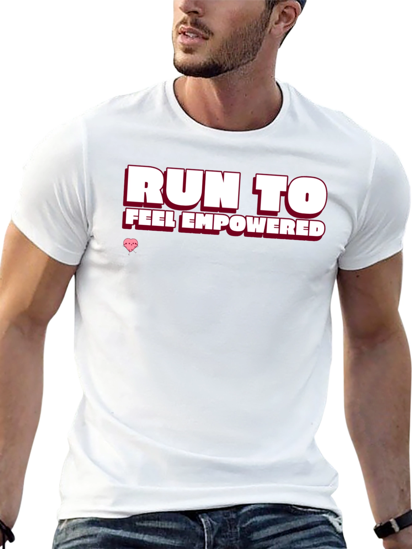 Run to Feel Empowered Graphic Tee
