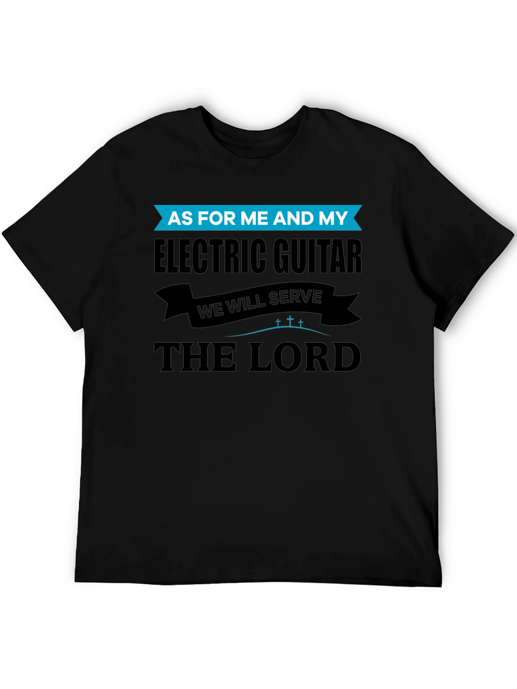 Electric Guitar & Lord T-Shirt - Black