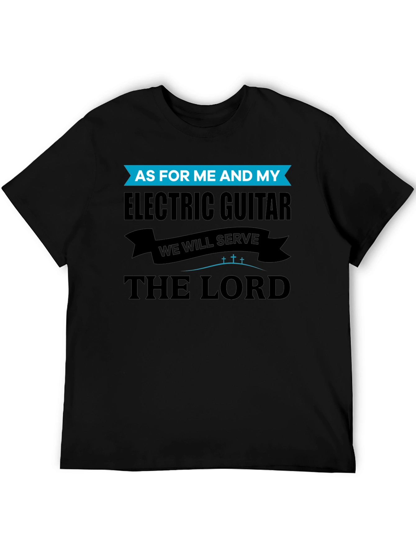 Electric Guitar & Lord T-Shirt - Black