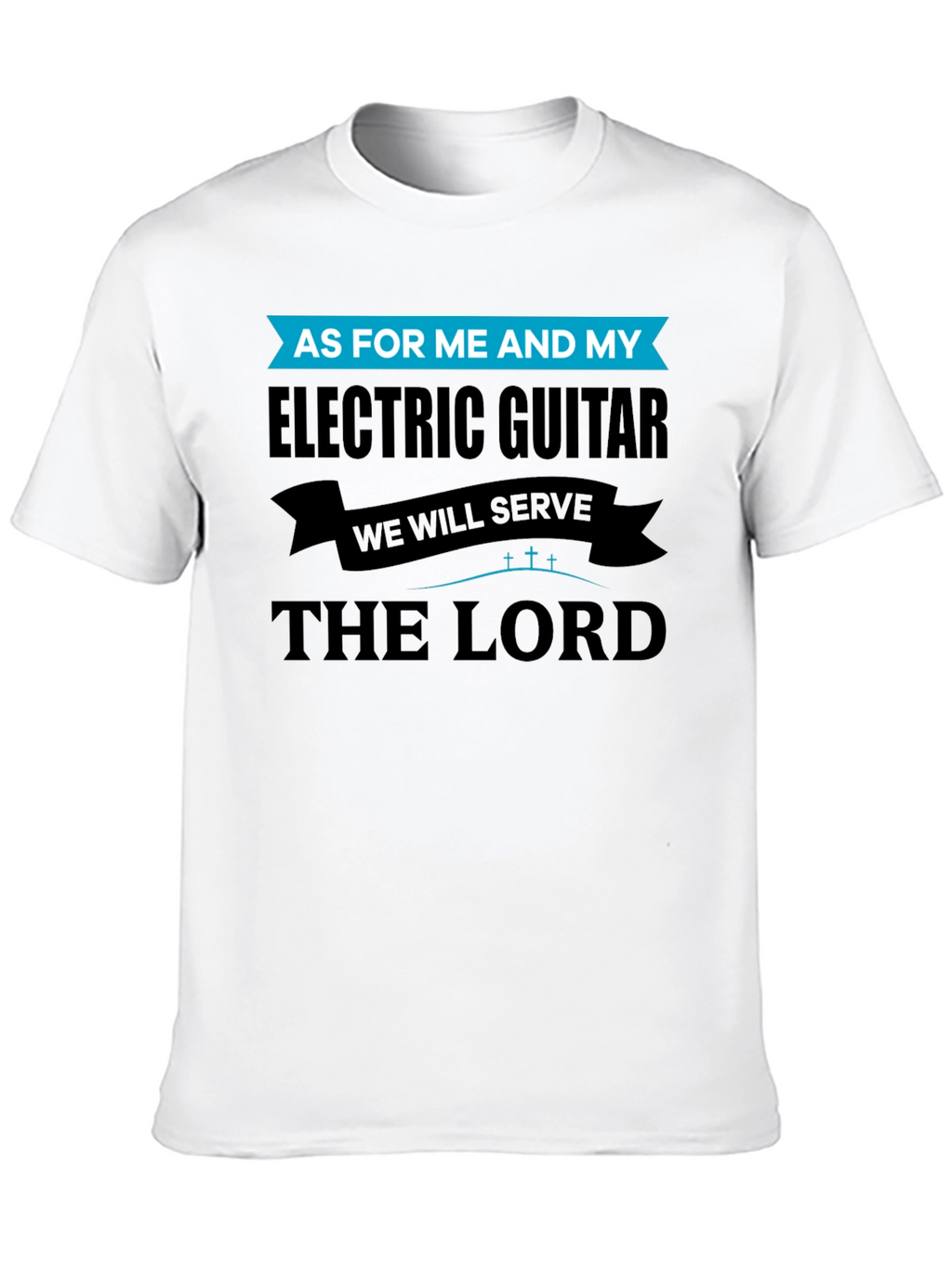 Electric Guitar & Lord T-Shirt - Black