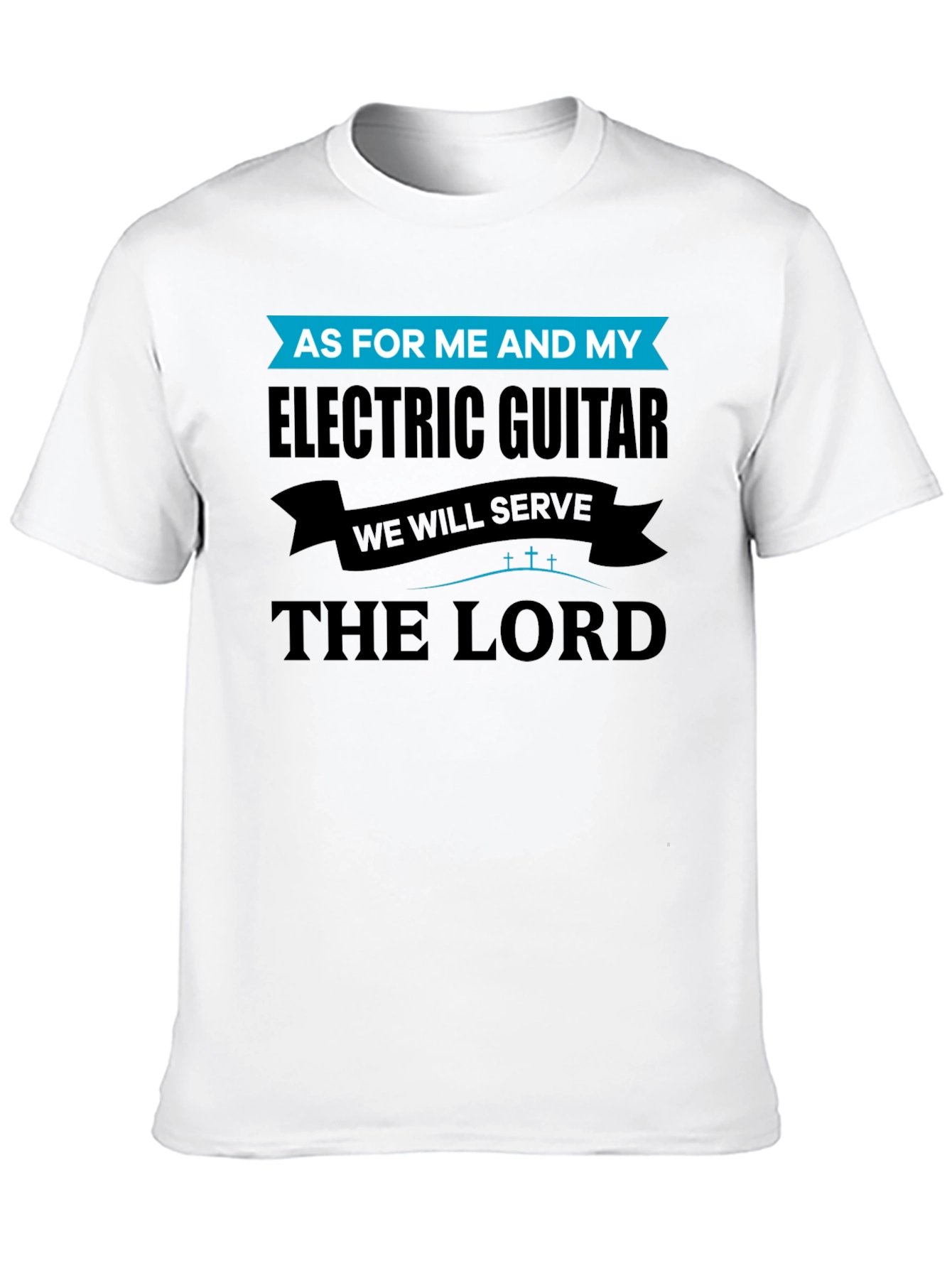 Electric Guitar & Lord T-Shirt - Black