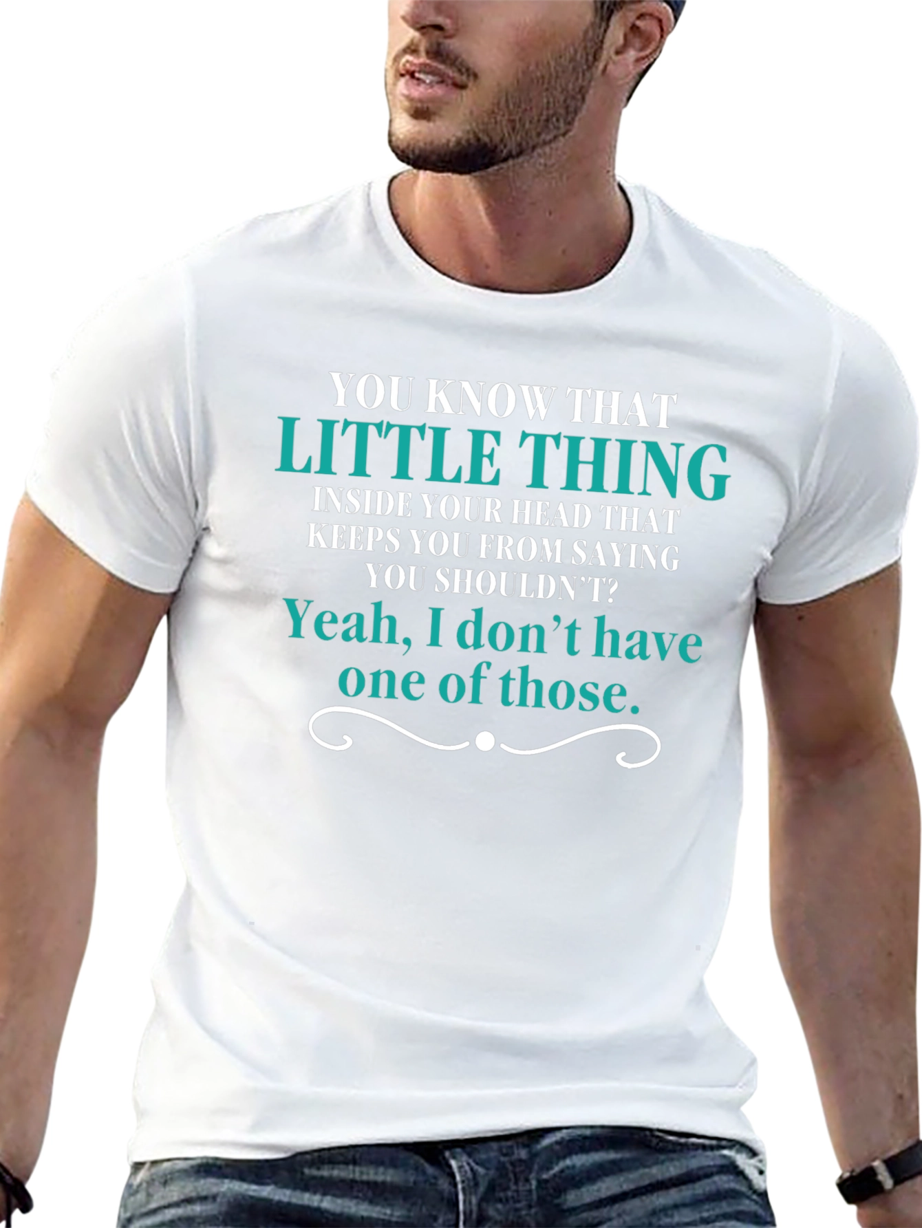 Funny Graphic T-Shirt - Little Thing