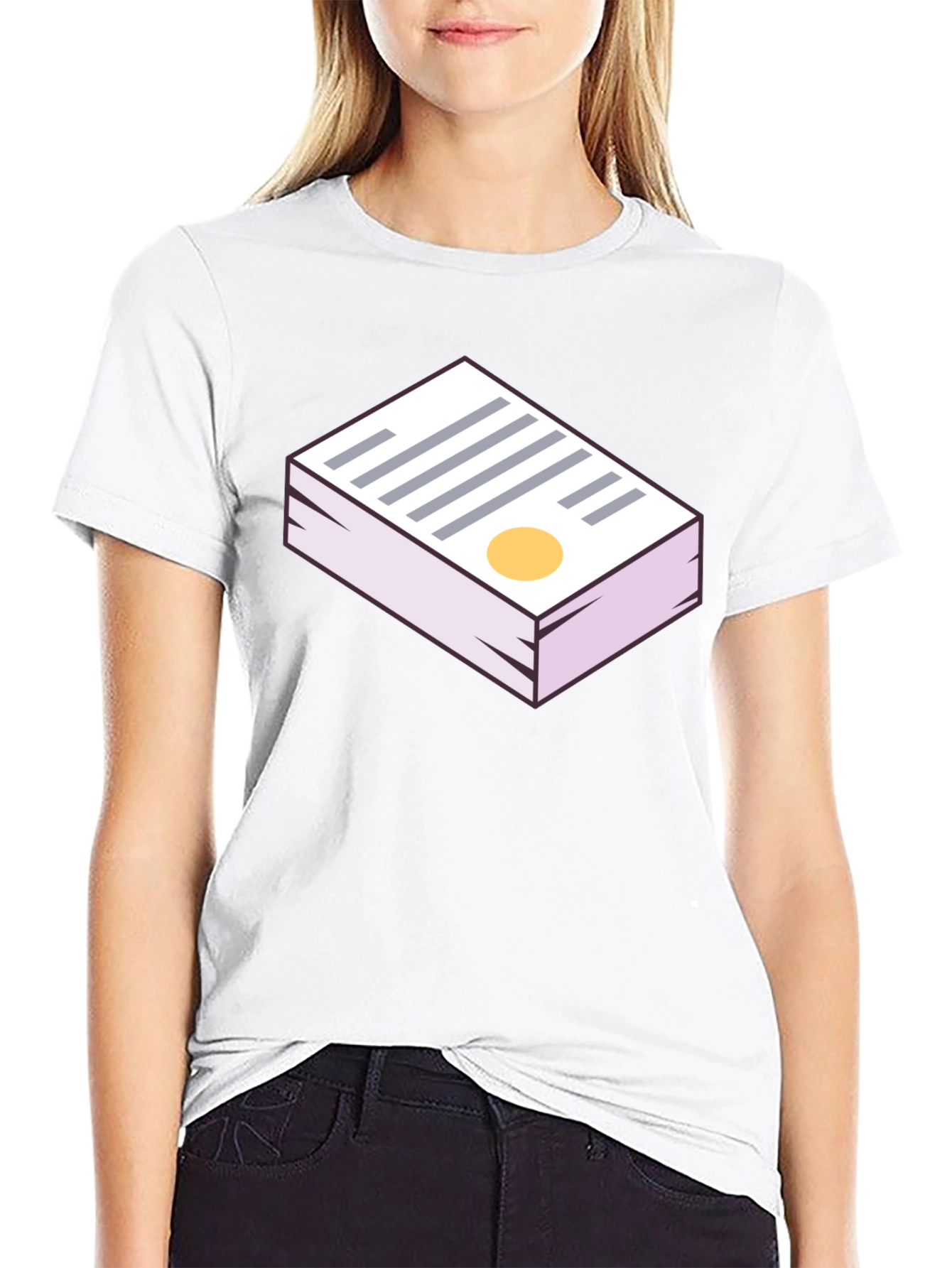 Statement Graphic Tee - Black Casual Shirt