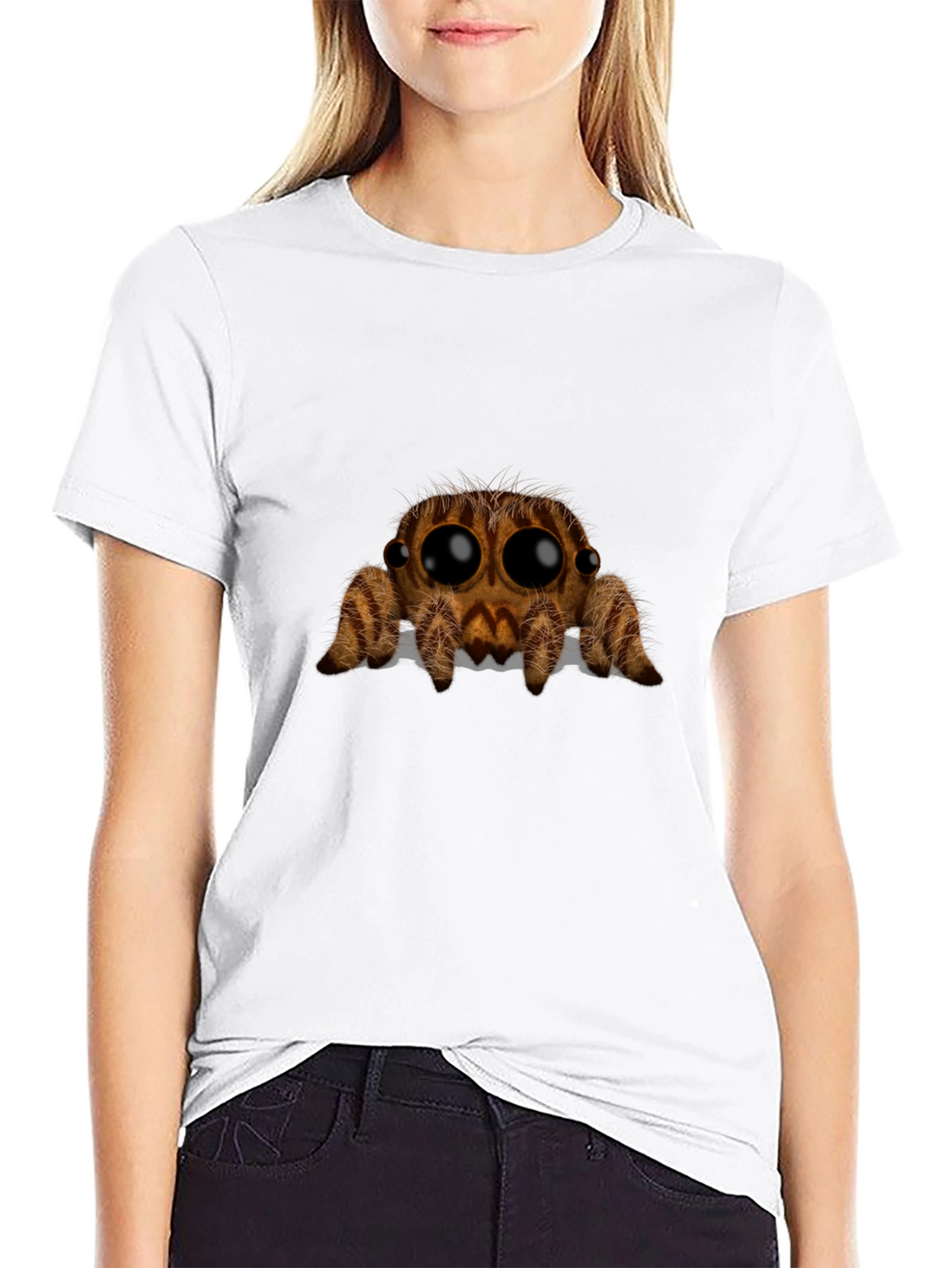 Spider Graphic Tee - Creepy Cute T-Shirt