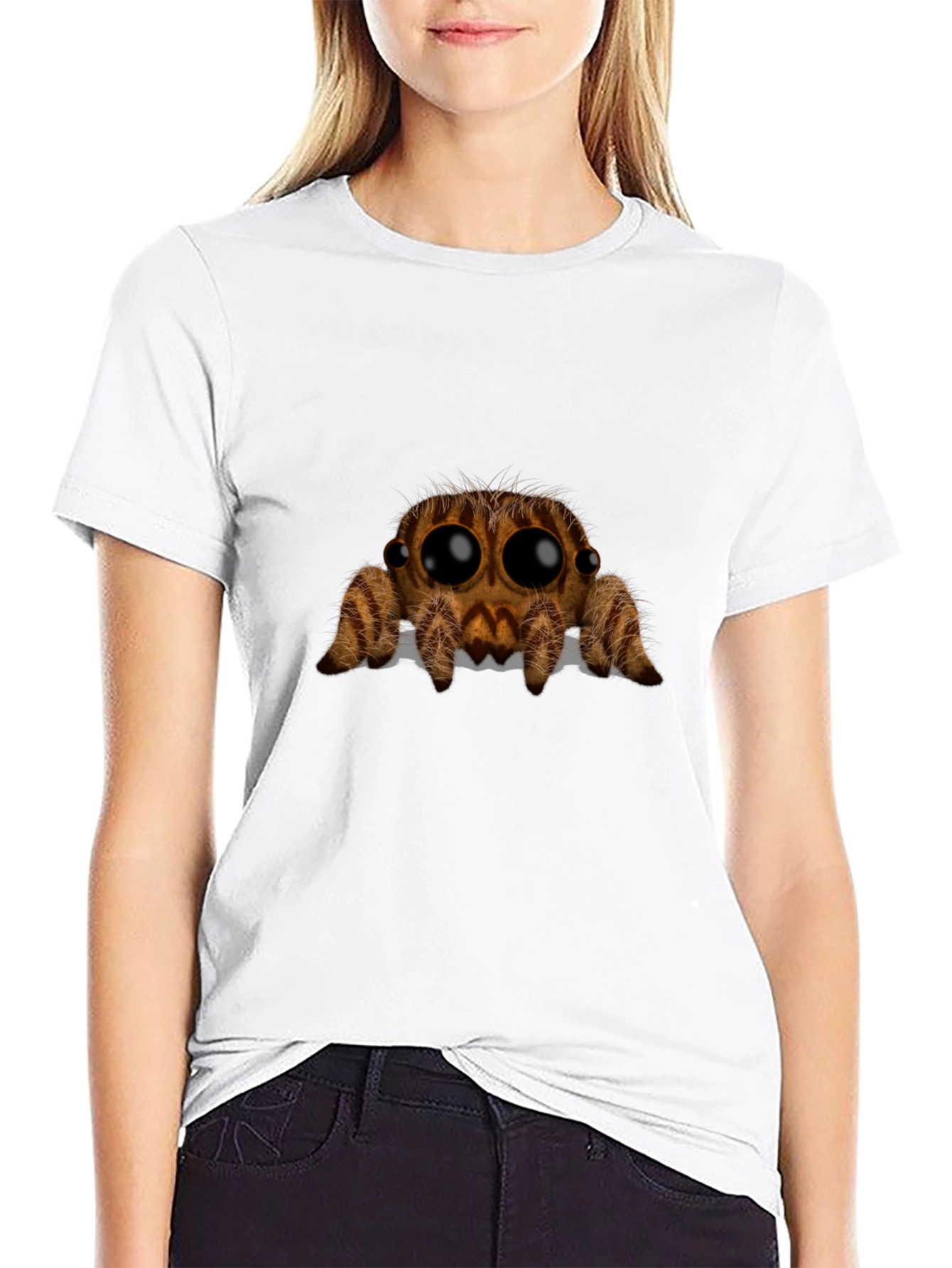 Spider Graphic Tee - Creepy Cute T-Shirt