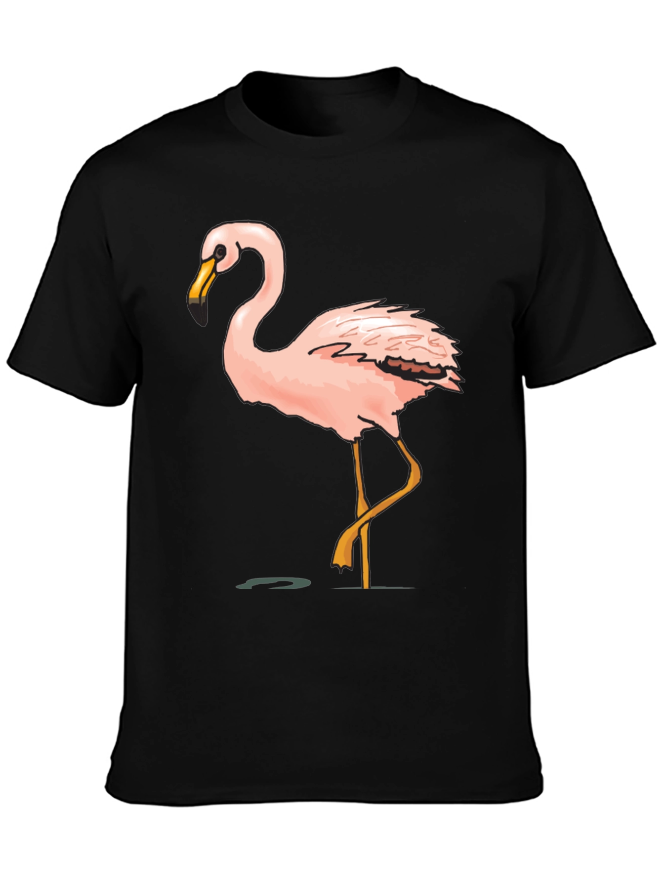 Black Flamingo Graphic Tee