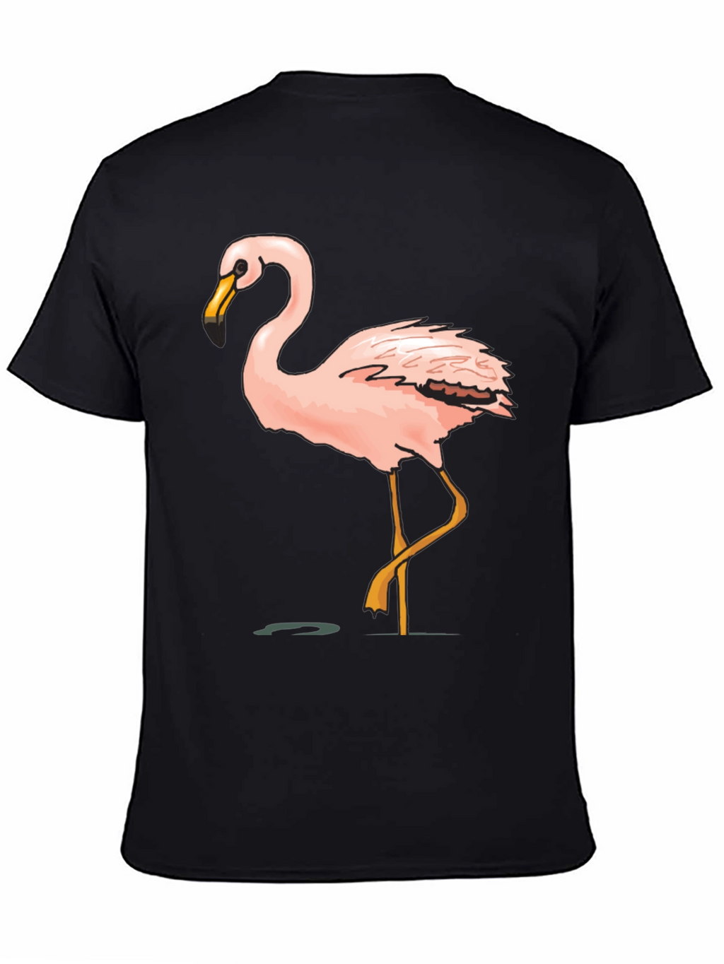 Black Flamingo Graphic Tee
