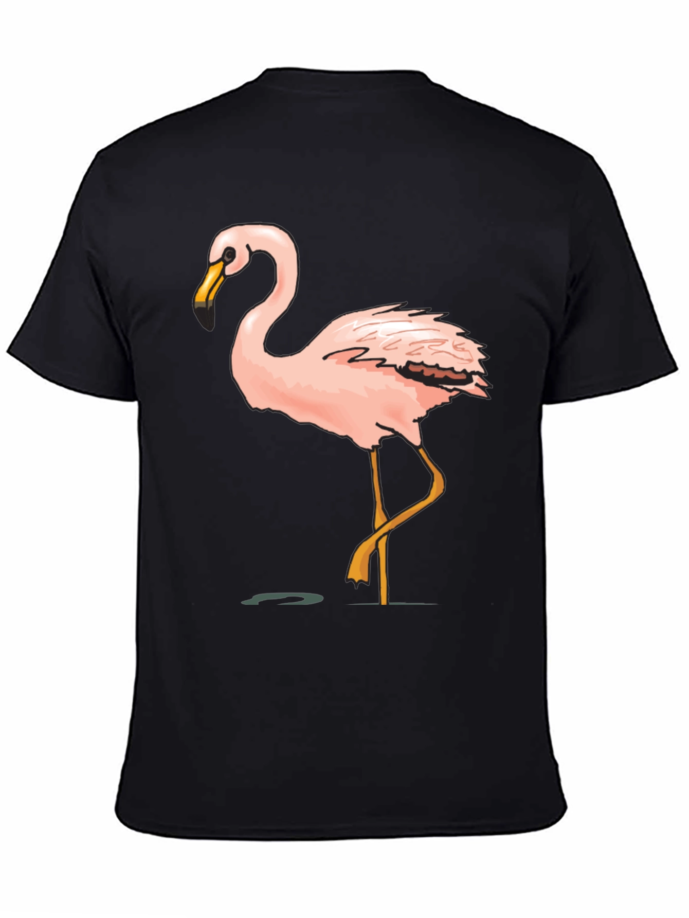 Black Flamingo Graphic Tee
