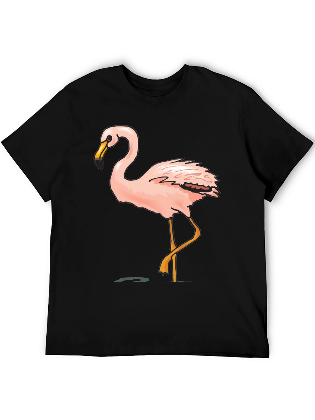 Black Flamingo Graphic Tee