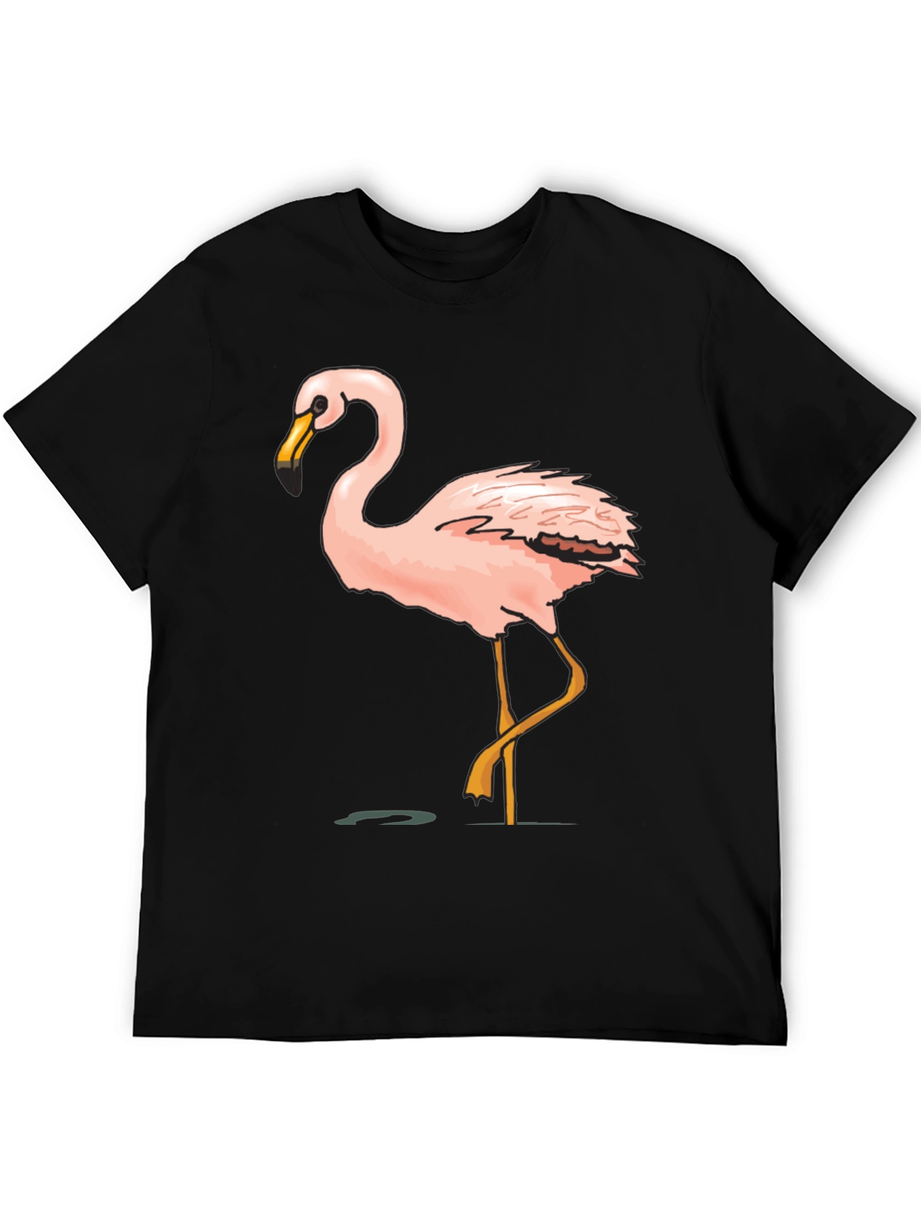 Black Flamingo Graphic Tee