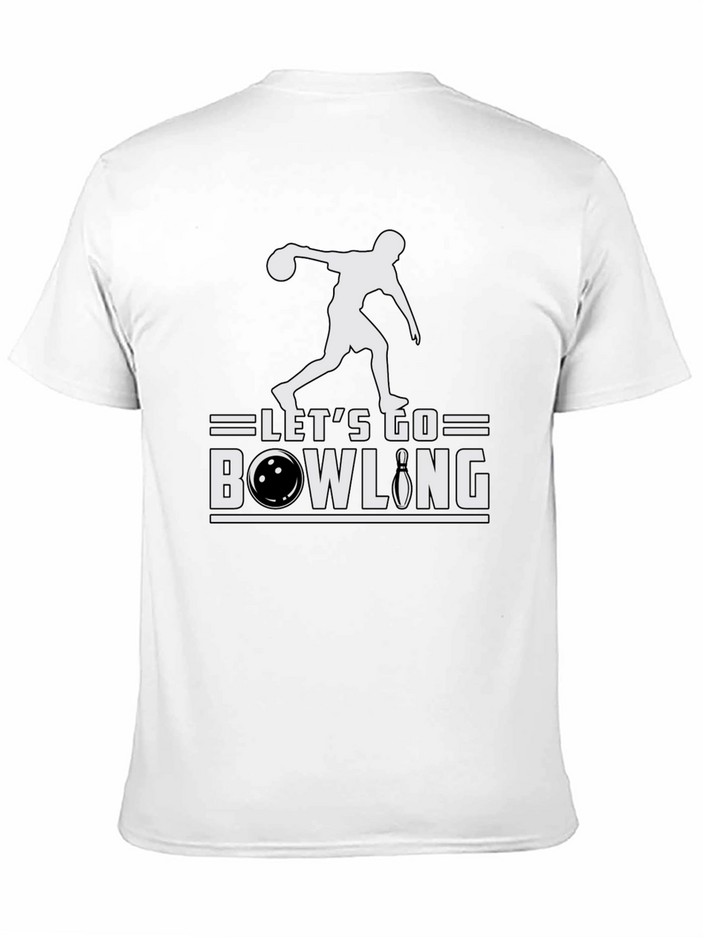 Lets Go Bowling T-Shirt - Strike Design