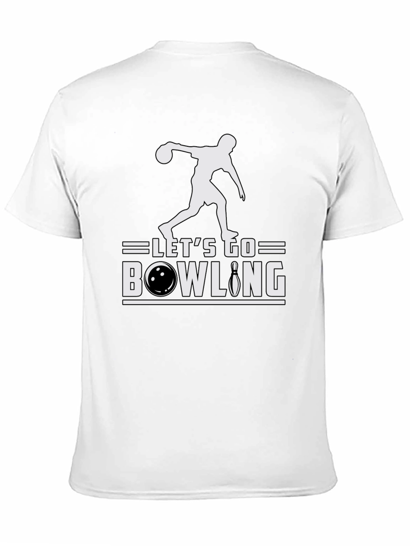 Lets Go Bowling T-Shirt - Strike Design