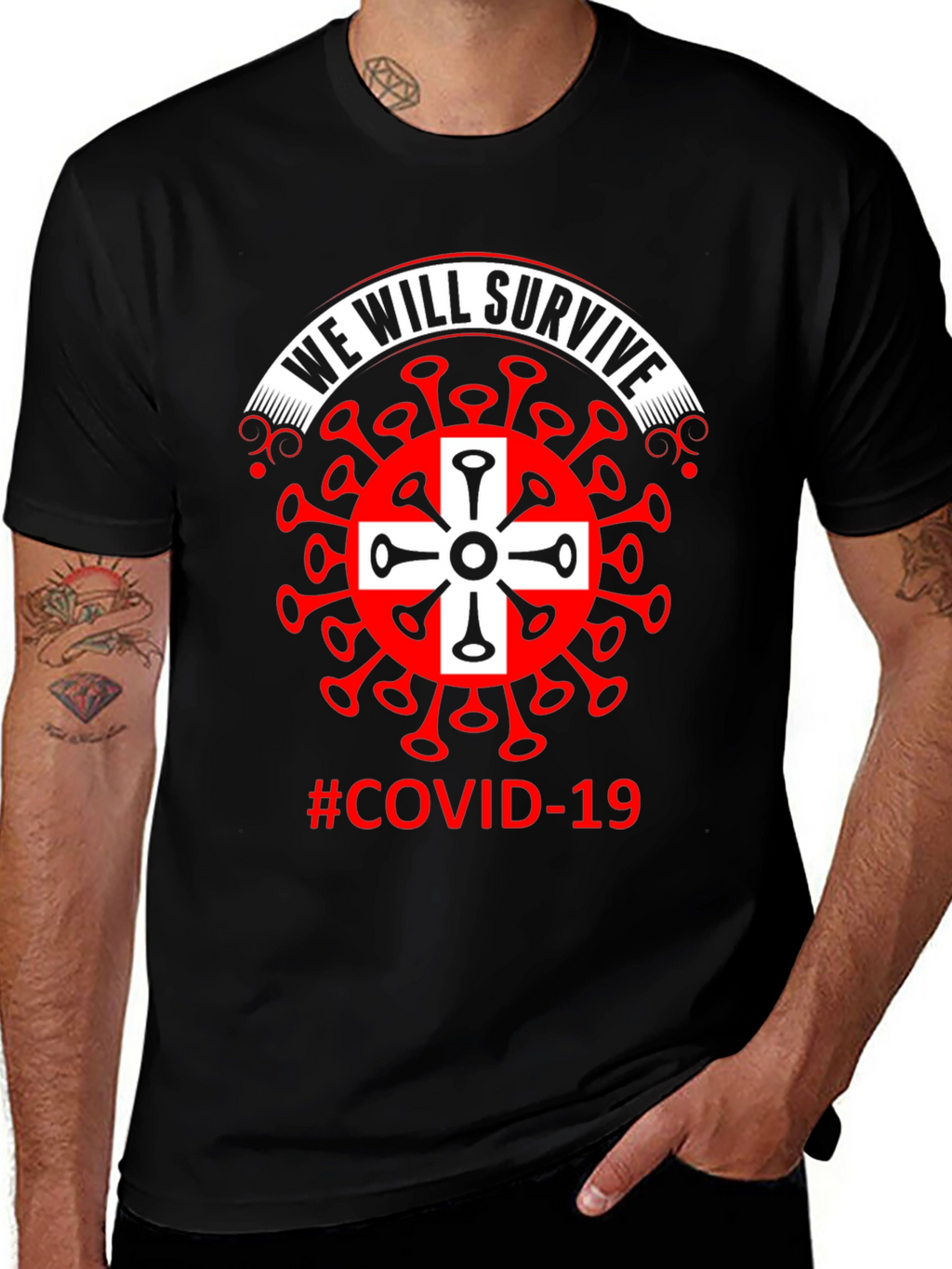 We Will Survive Covid-19 T-Shirt