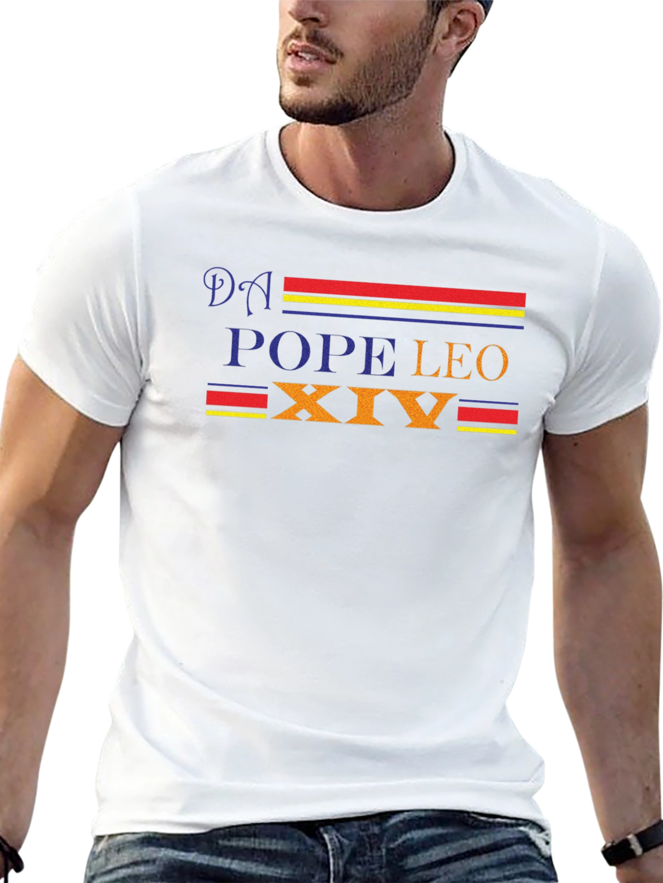Da Pope Leo XIV T-Shirt Novelty Graphic Tee