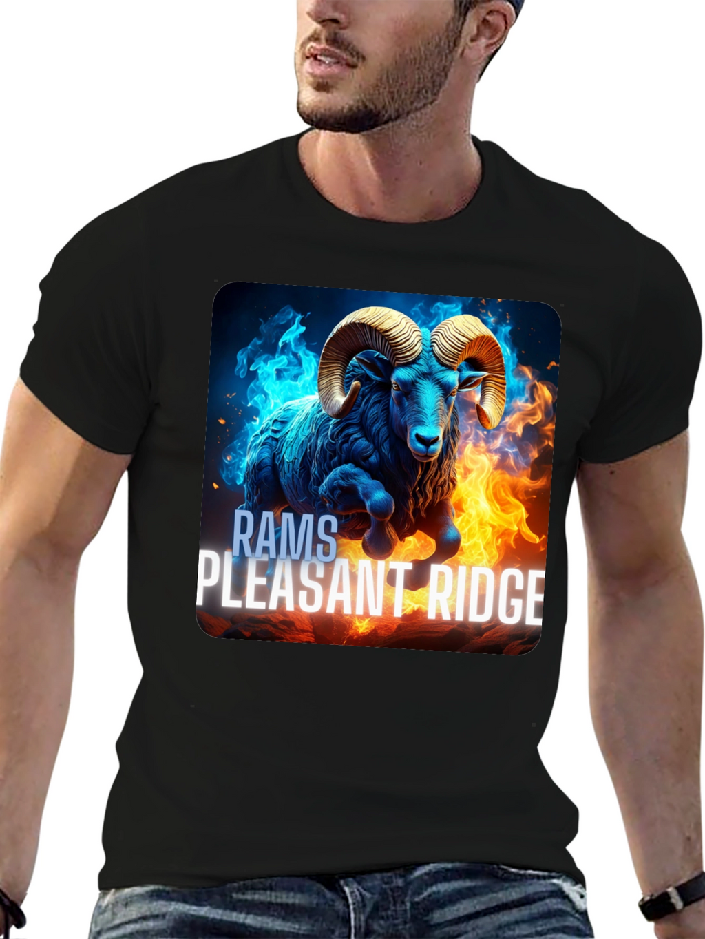 Rams Pleasant Ridge Graphic T-Shirt