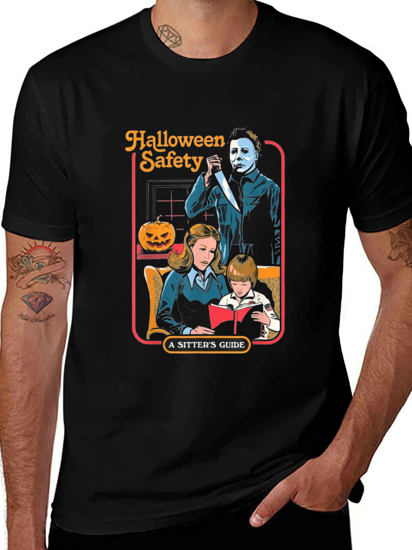 Halloween Safety Sitters Guide T-Shirt