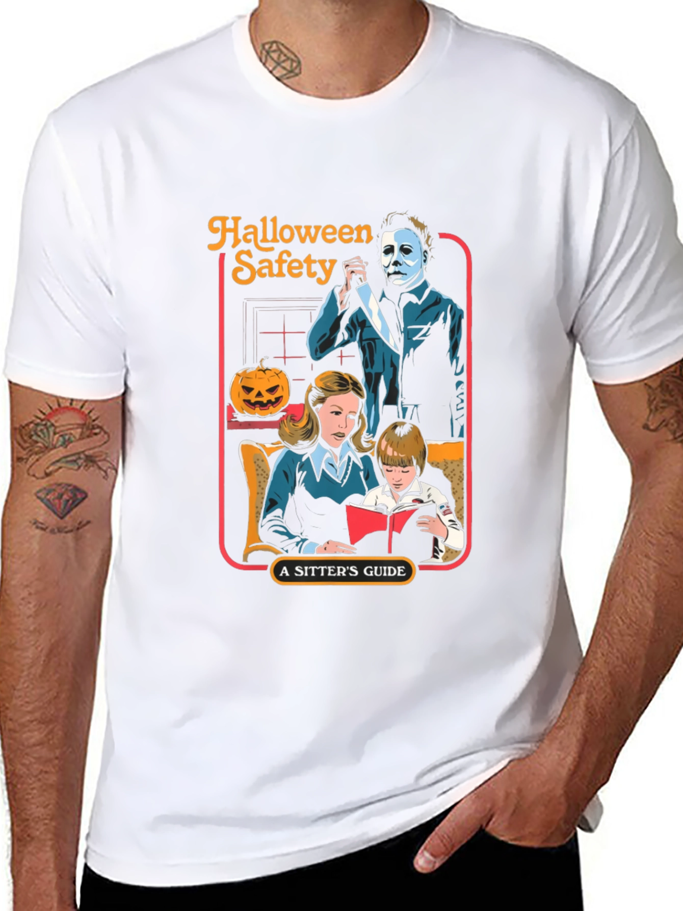 Halloween Safety Sitters Guide T-Shirt