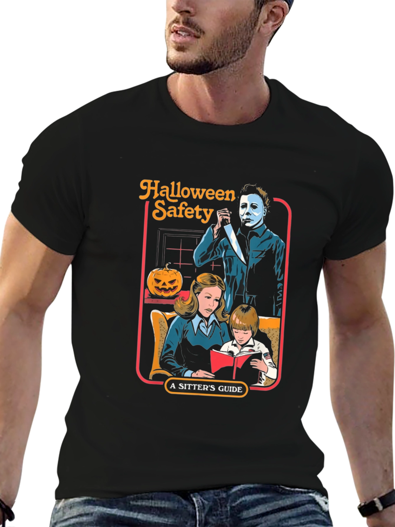 Halloween Safety Sitters Guide T-Shirt