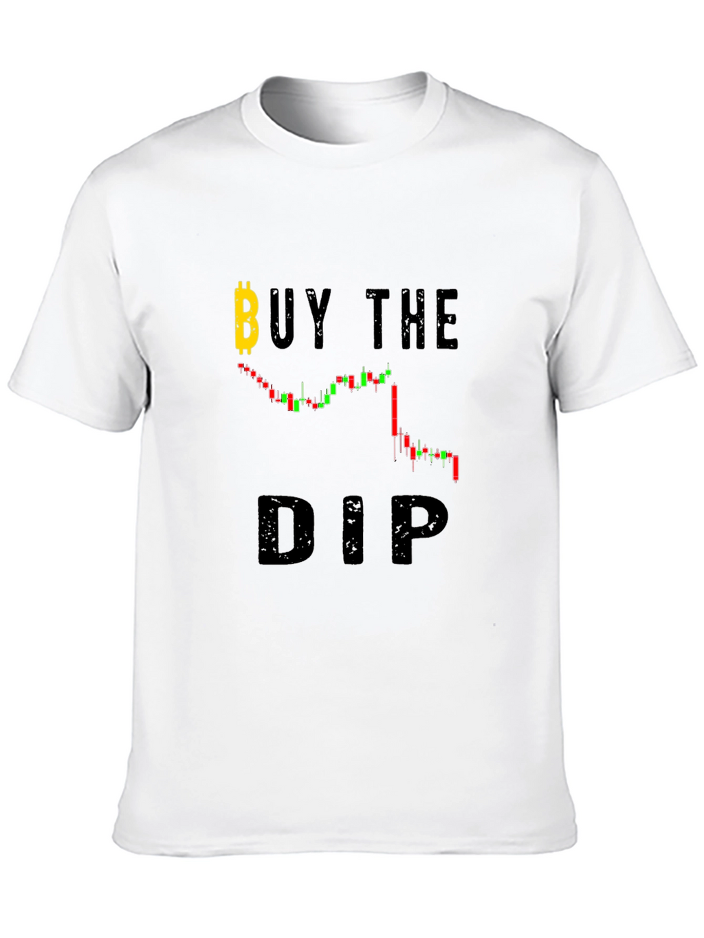 Buy The Dip Bitcoin Crypto Graphic T-Shirt