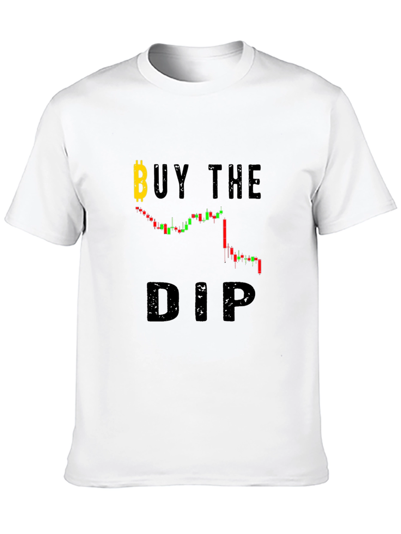 Buy The Dip Bitcoin Crypto Graphic T-Shirt