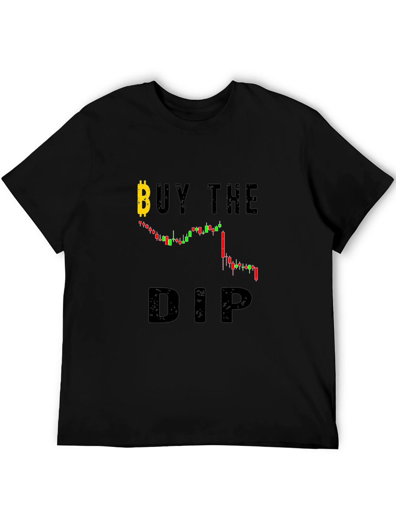 Buy The Dip Bitcoin Crypto Graphic T-Shirt