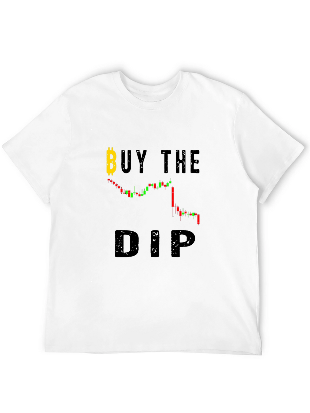 Buy The Dip Bitcoin Crypto Graphic T-Shirt
