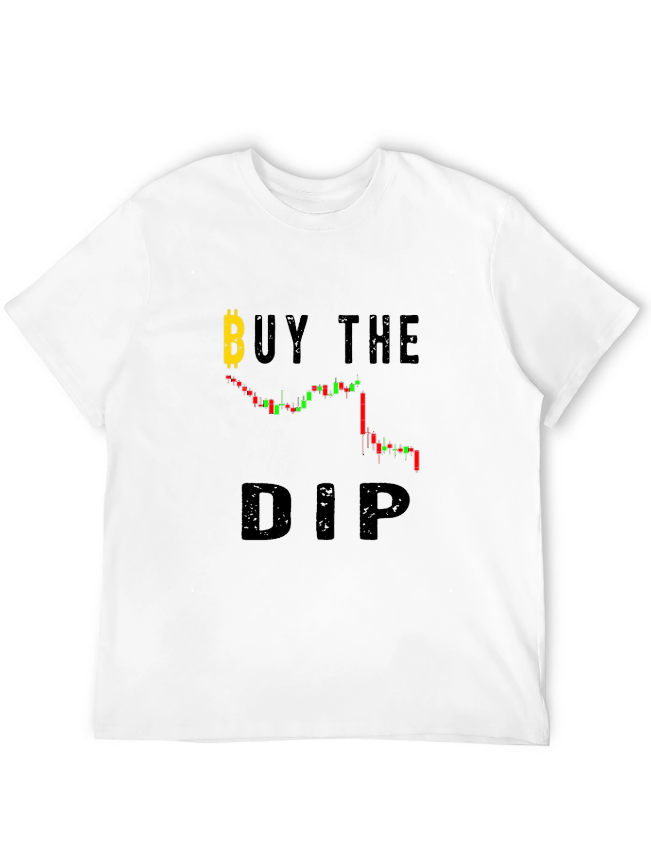 Buy The Dip Bitcoin Crypto Graphic T-Shirt