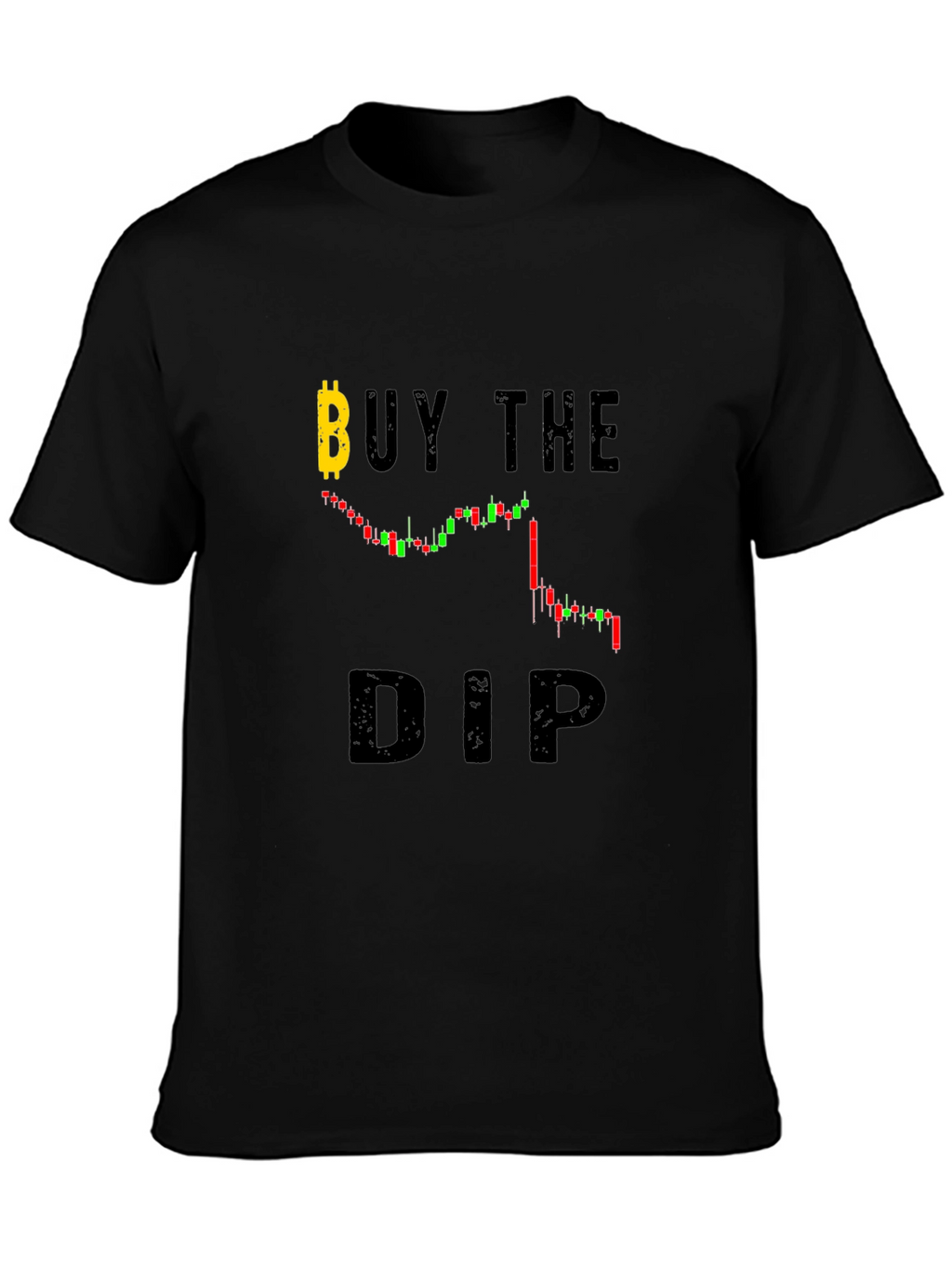 Buy The Dip Bitcoin Crypto Graphic T-Shirt
