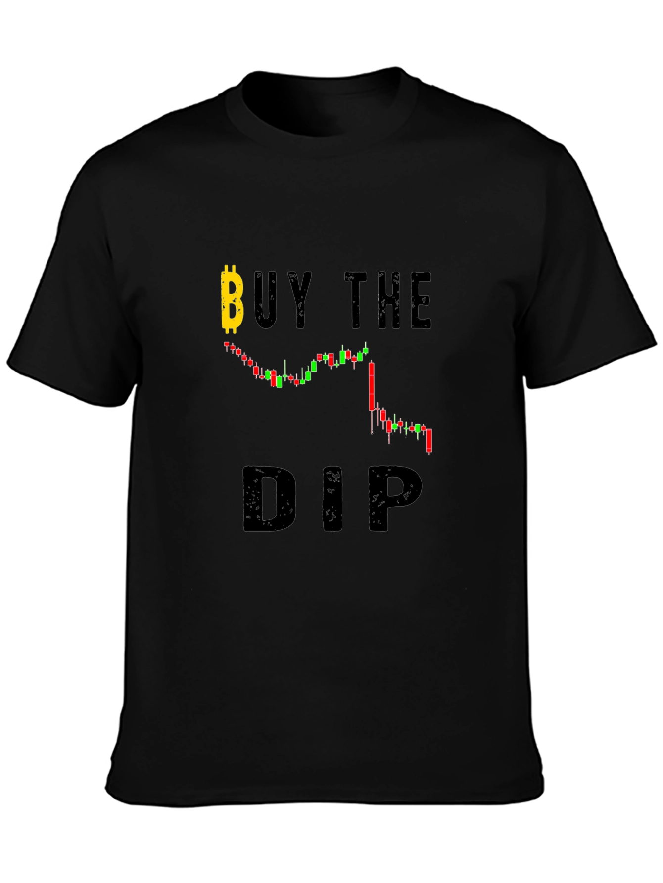 Buy The Dip Bitcoin Crypto Graphic T-Shirt