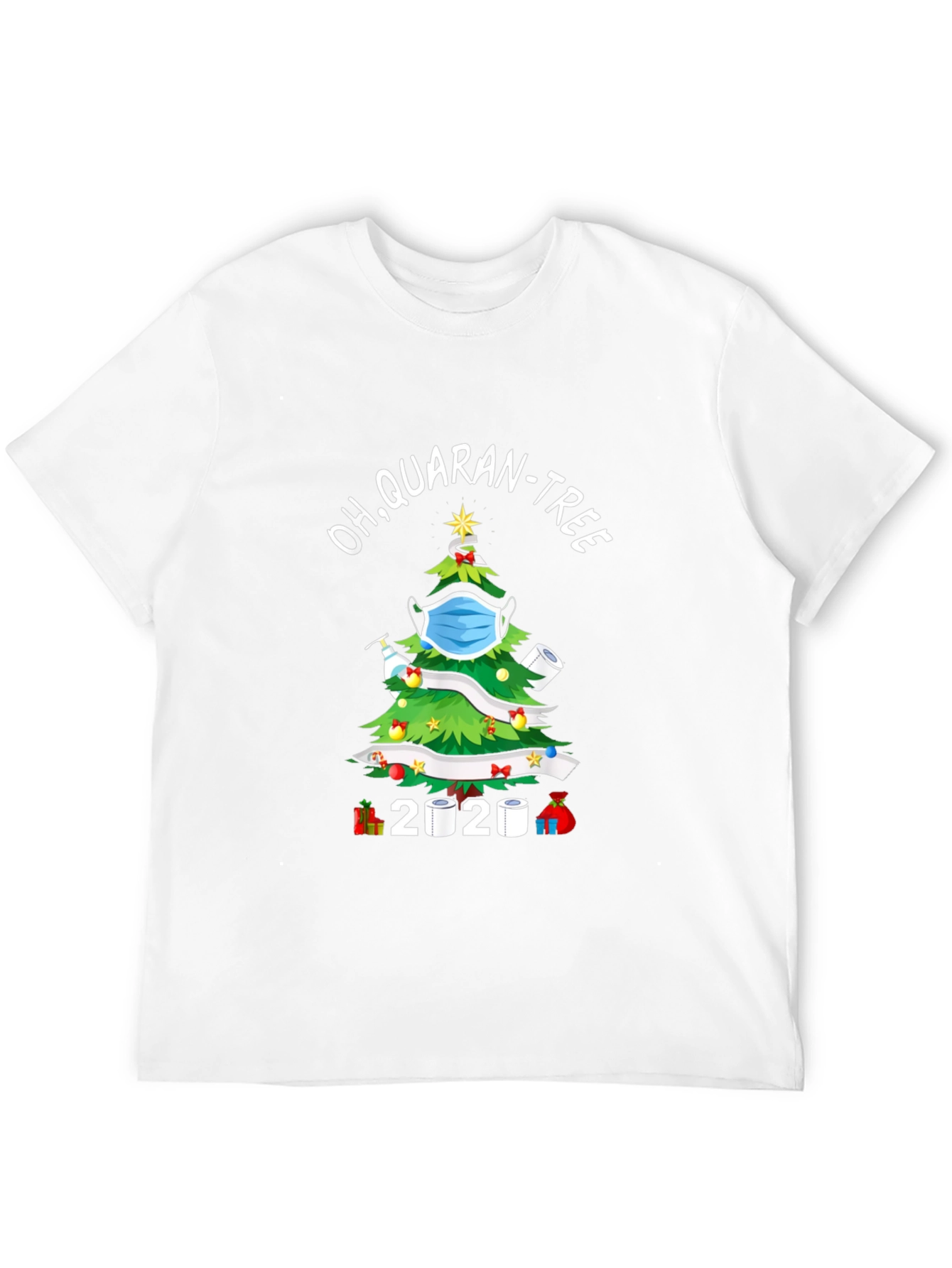 Quarantine Christmas Tree 2020 T-Shirt