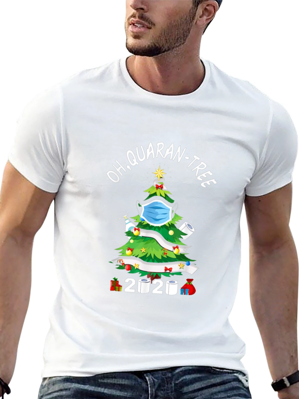 Quarantine Christmas Tree 2020 T-Shirt