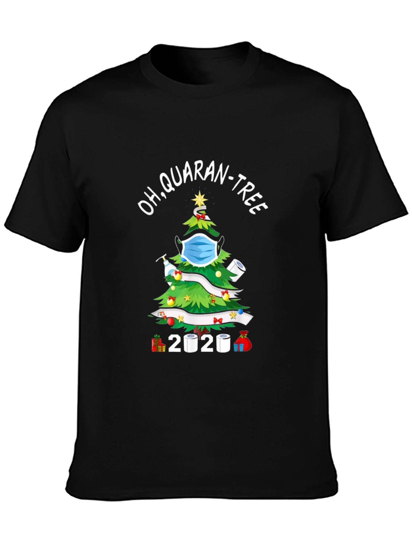 Quarantine Christmas Tree 2020 T-Shirt