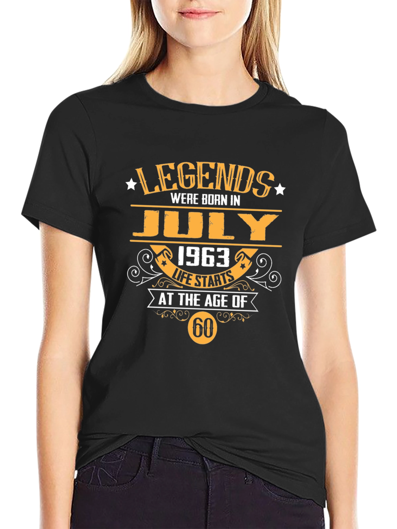 Legends Born In July 1963 - 60th Birthday T-Shirt