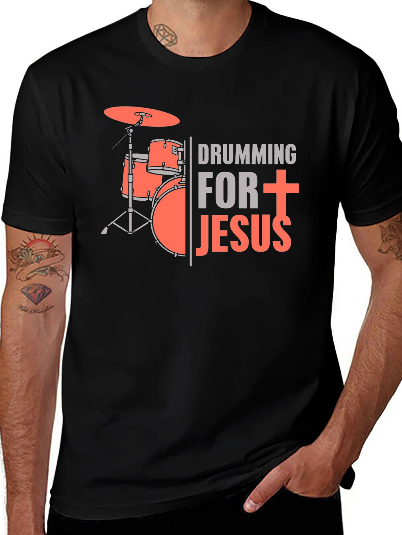Drumming for Jesus T-Shirt