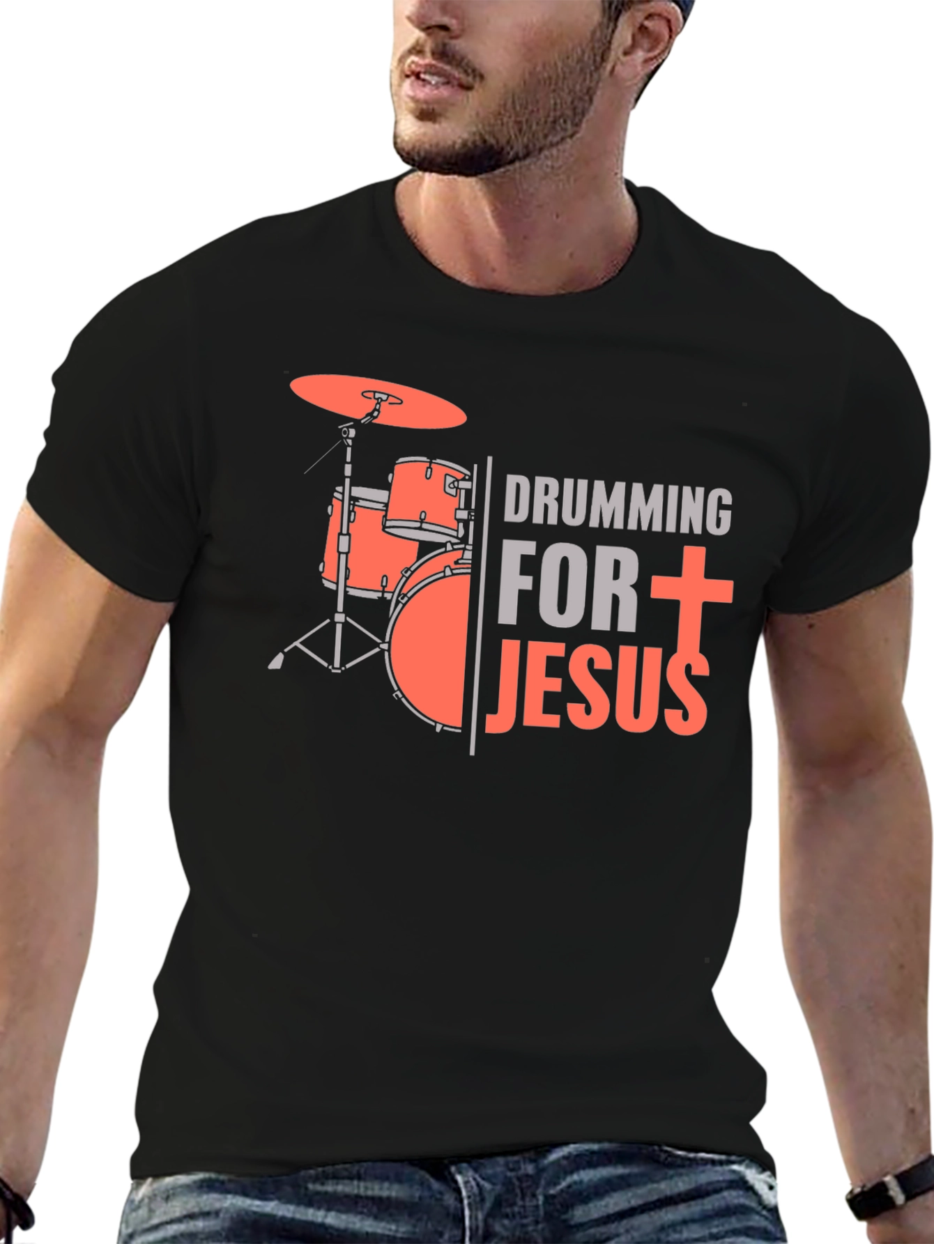 Drumming for Jesus T-Shirt