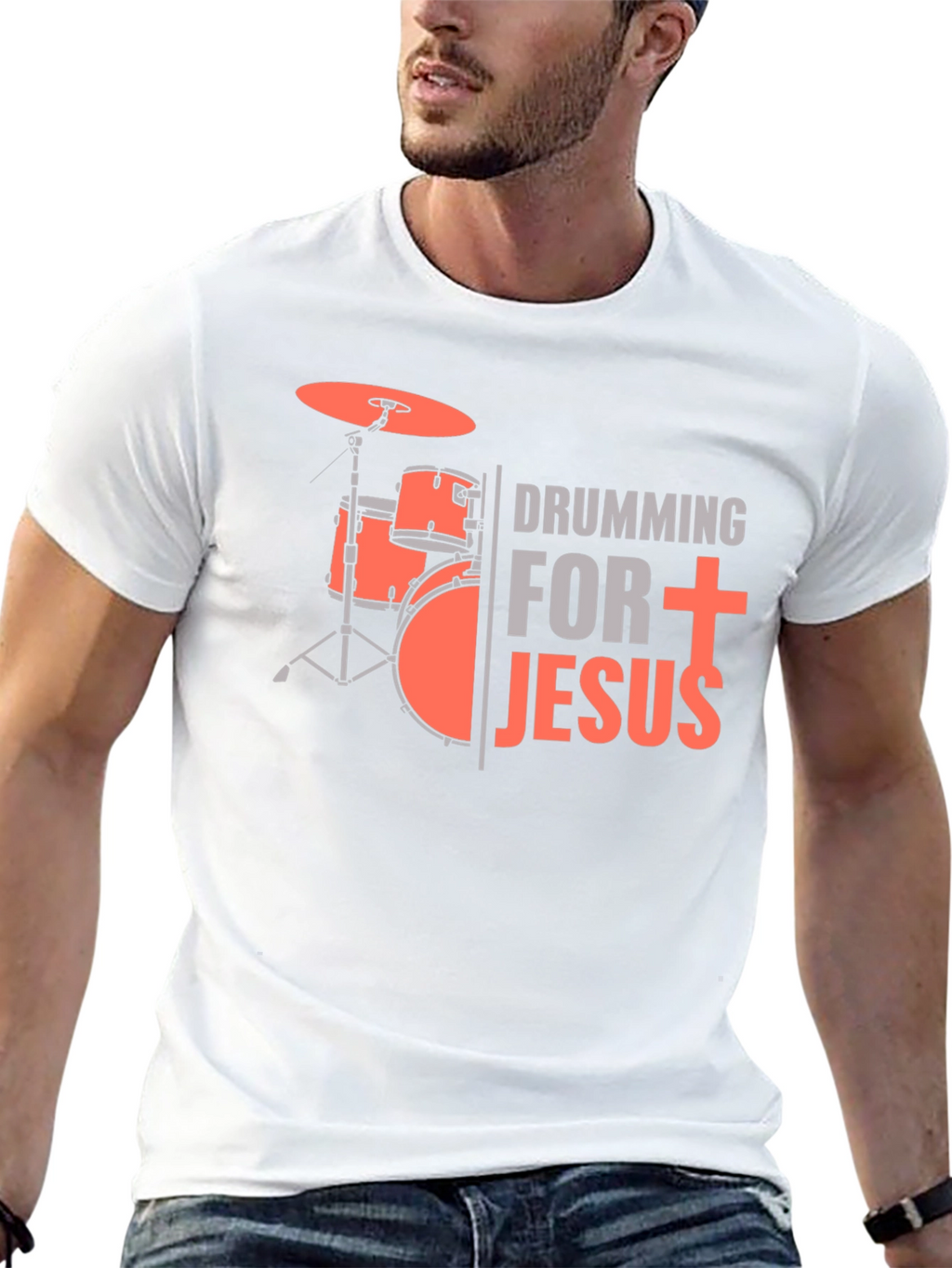 Drumming for Jesus T-Shirt