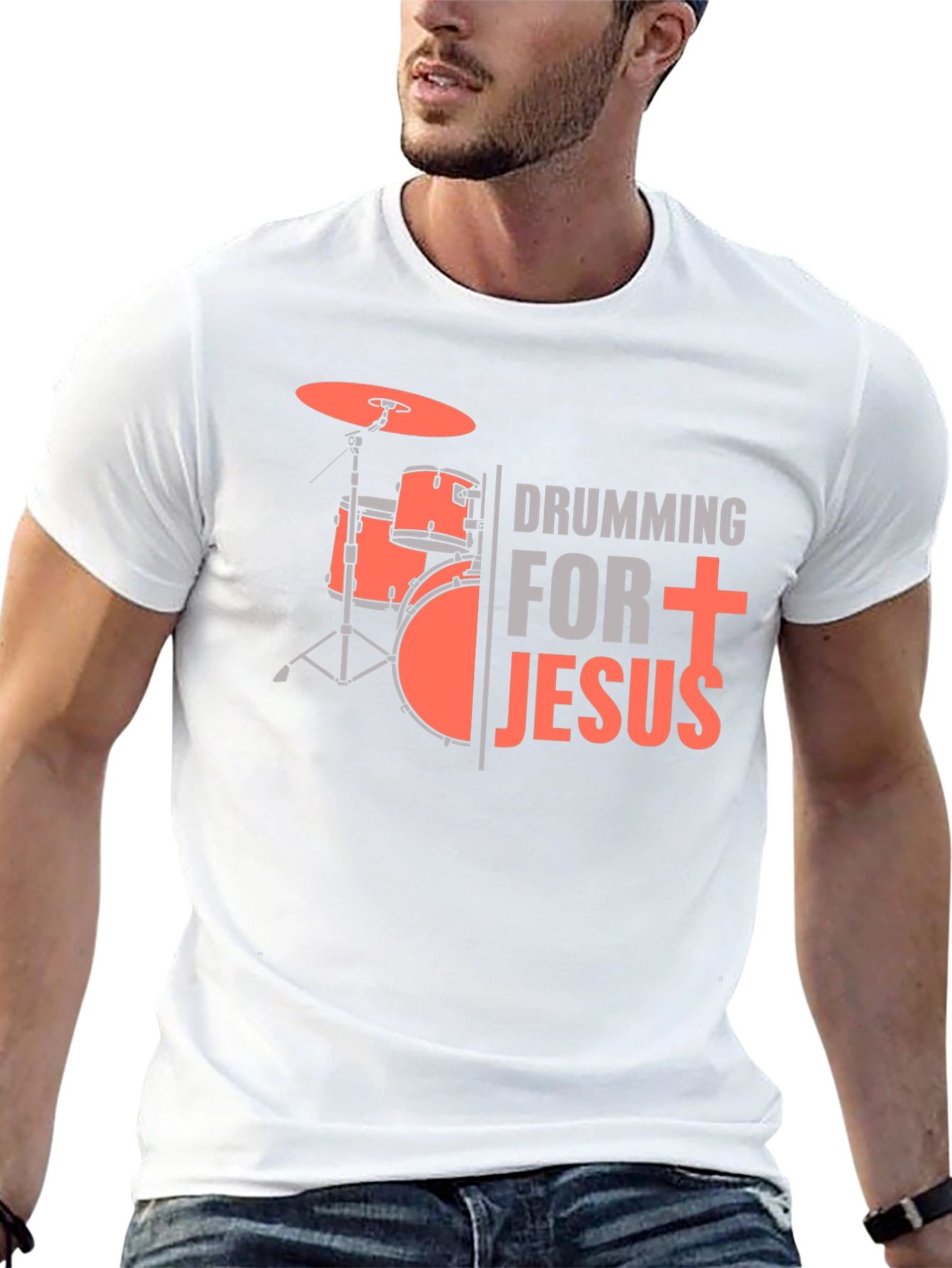 Drumming for Jesus T-Shirt