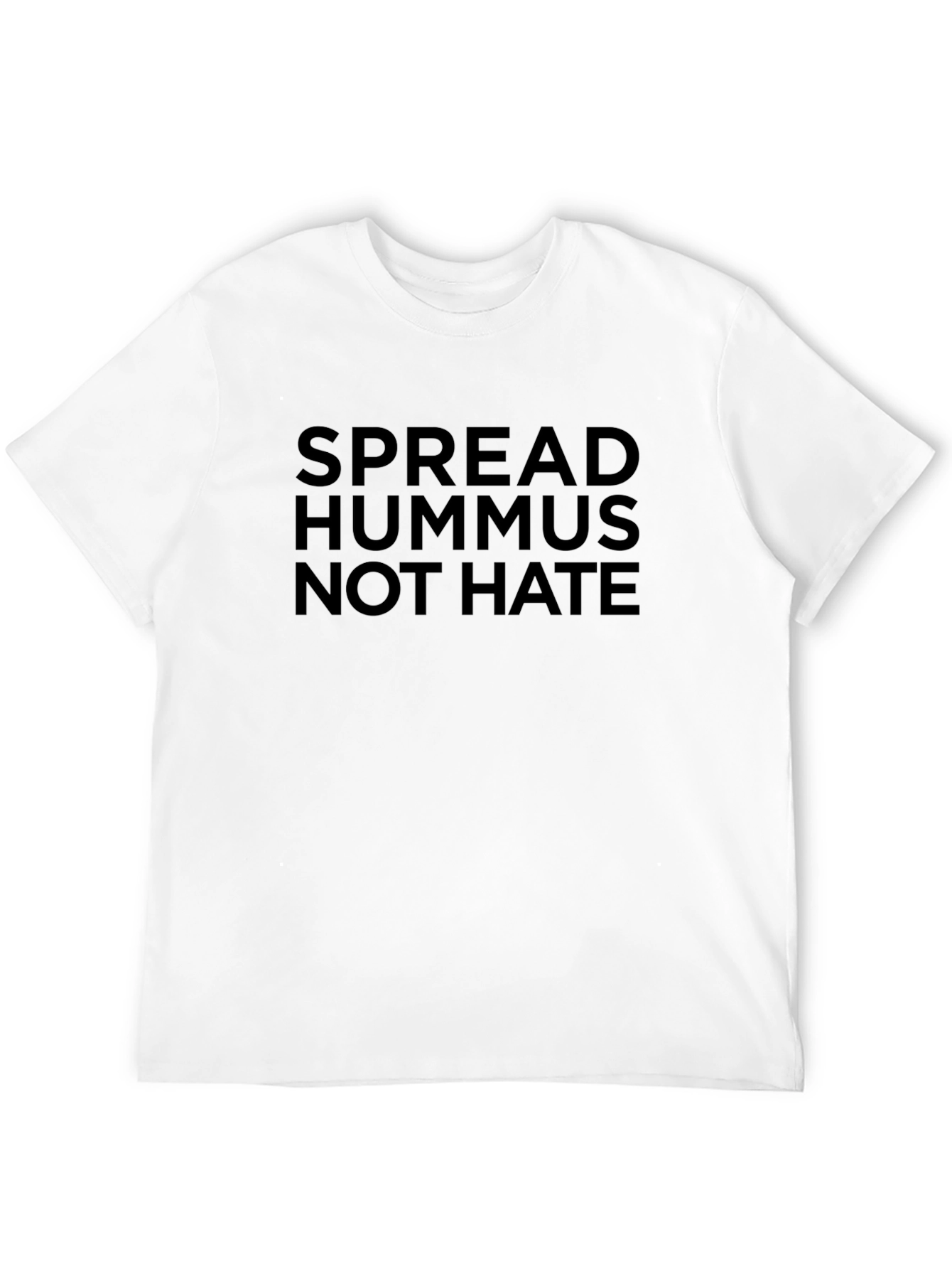 Spread Hummus Not Hate Graphic Tee