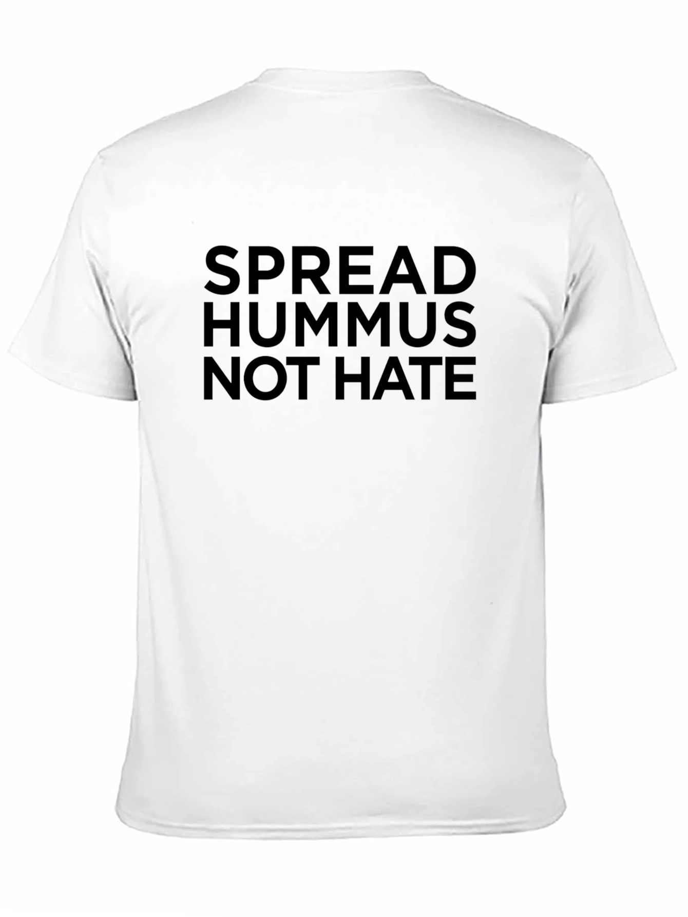 Spread Hummus Not Hate Graphic Tee