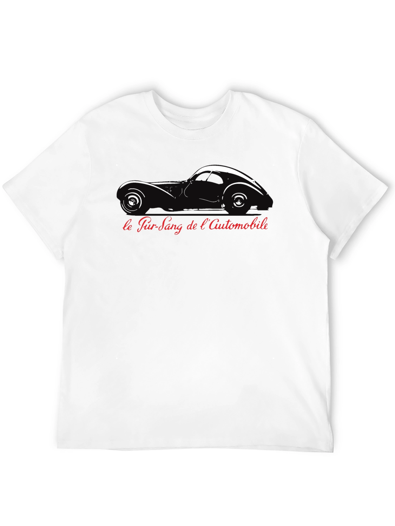 Classic Car T-Shirt - Le Pur-Sang de lAutomobile