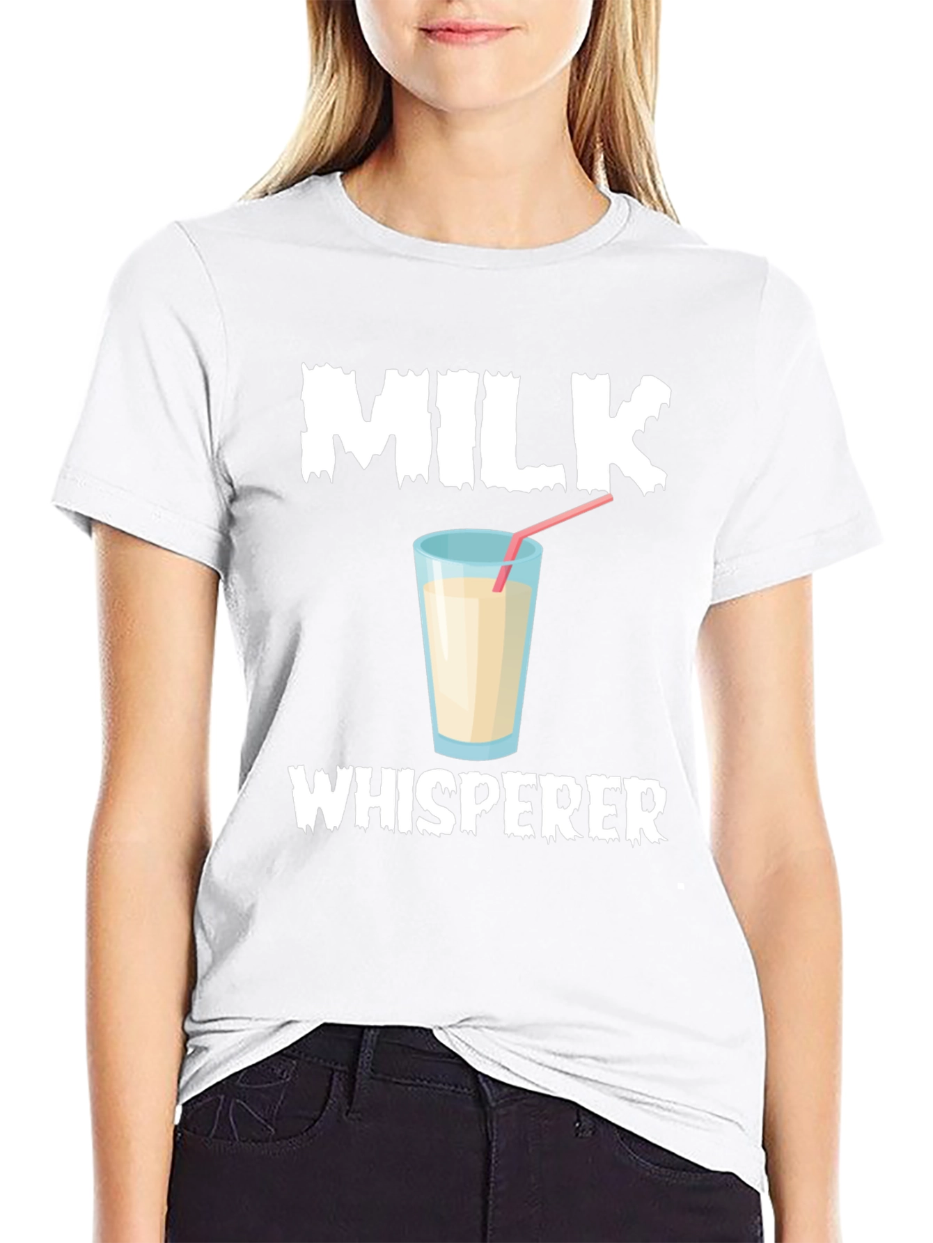 Milk Whisperer T-Shirt Funny Milk Lover Tee