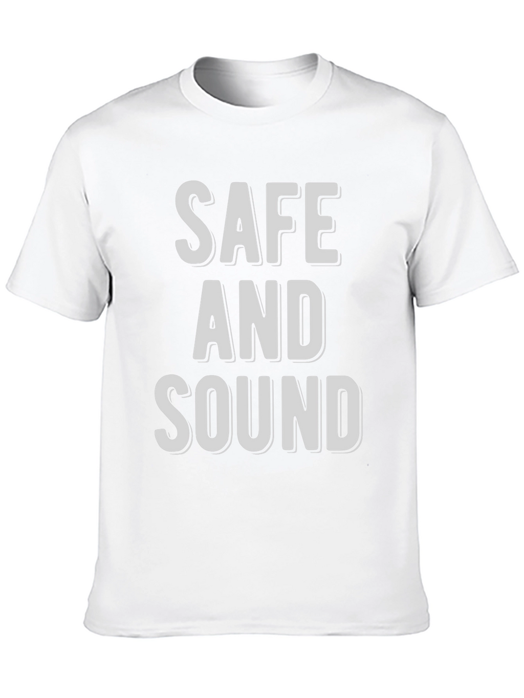 Safe and Sound Graphic Print T-Shirt