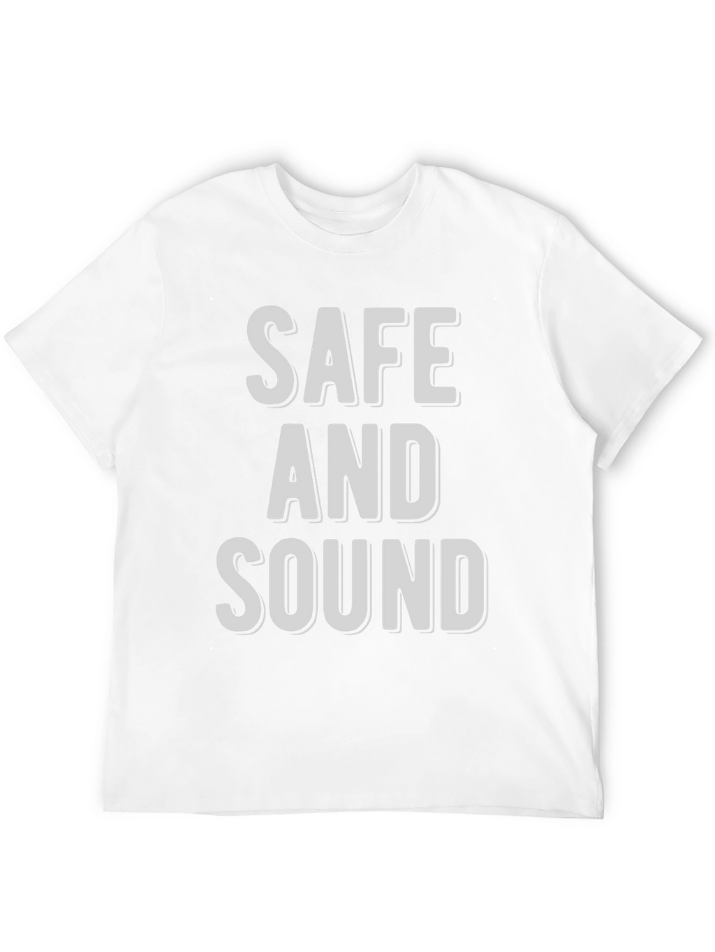 Safe and Sound Graphic Print T-Shirt