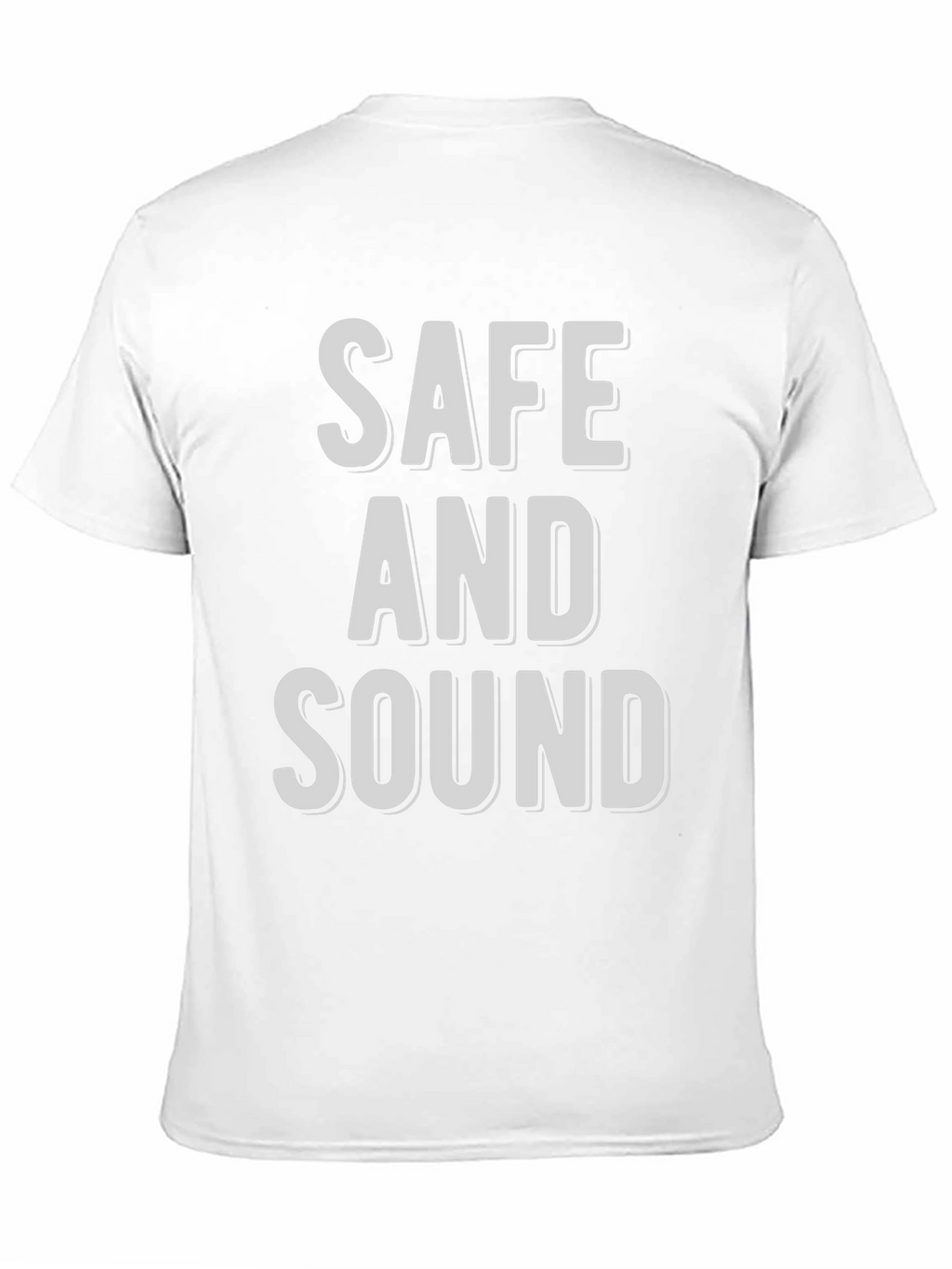 Safe and Sound Graphic Print T-Shirt