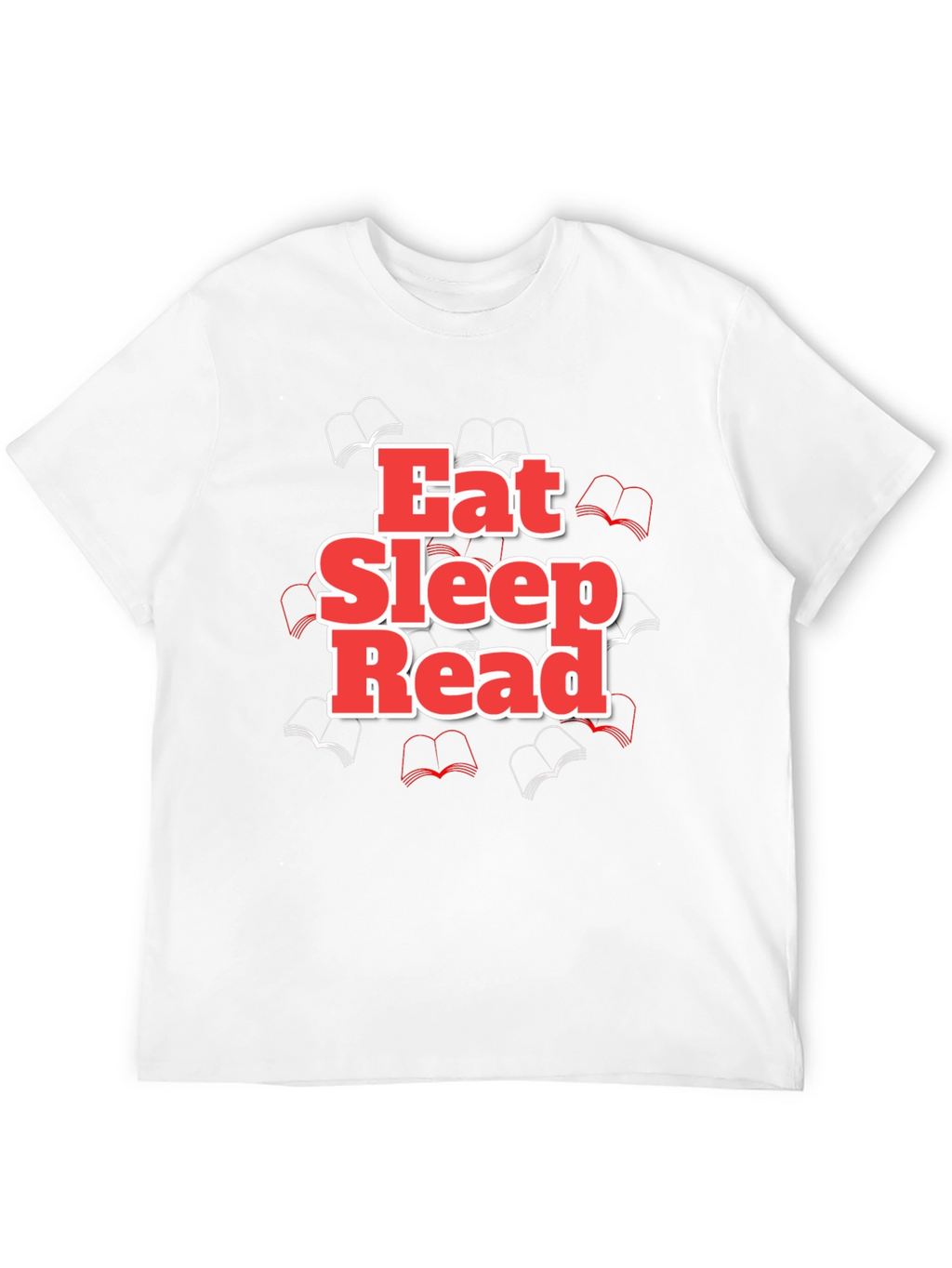 Eat Sleep Read Graphic Tee