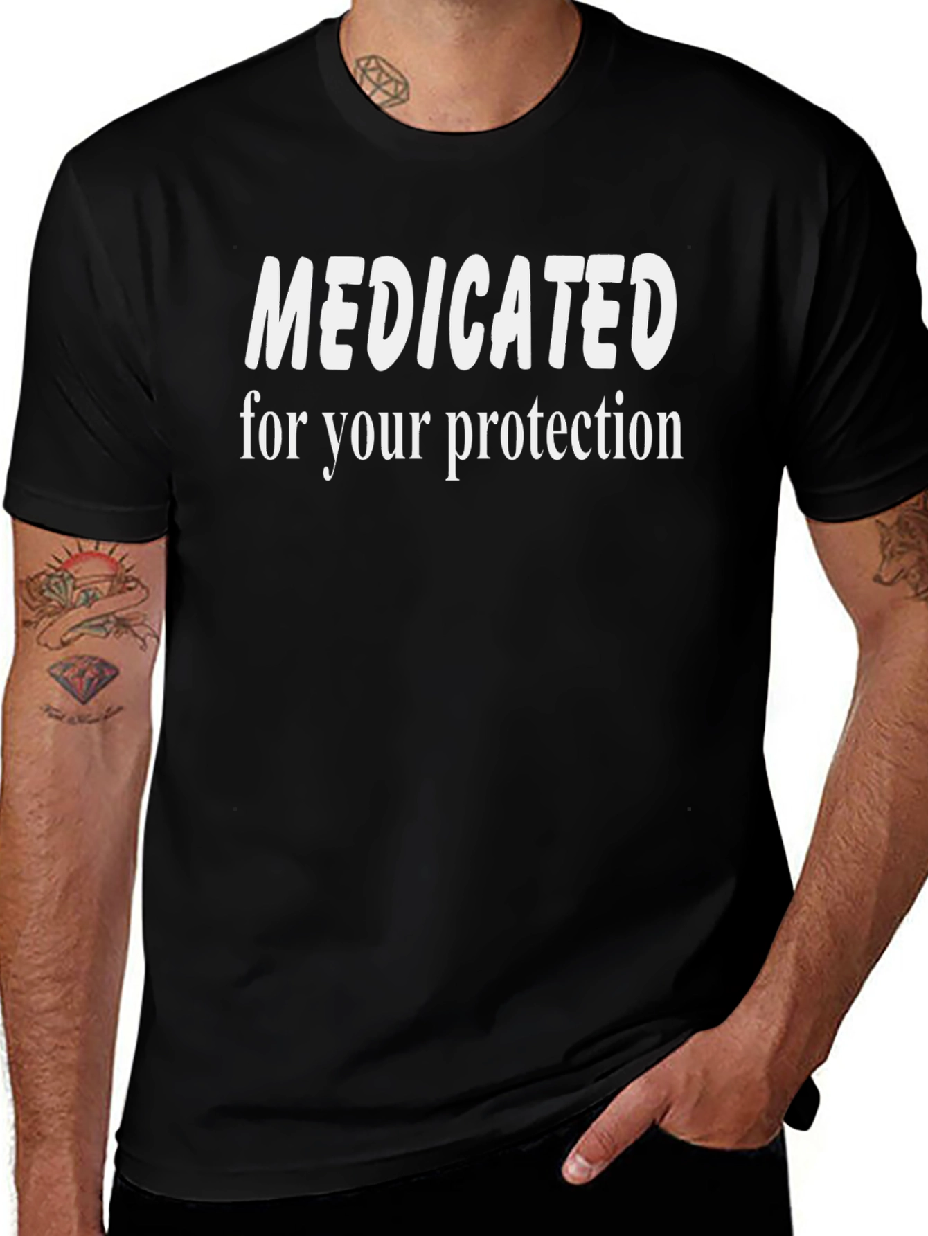 Medicated Tee - For Your Protection T-Shirt