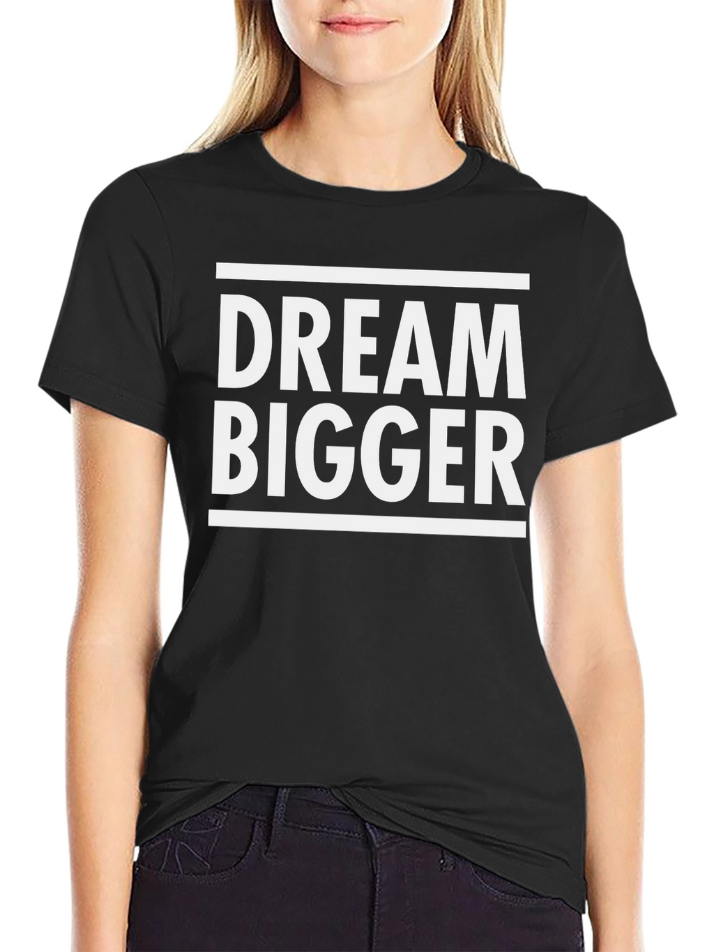Dream Bigger Graphic Tee - Motivational T-Shirt