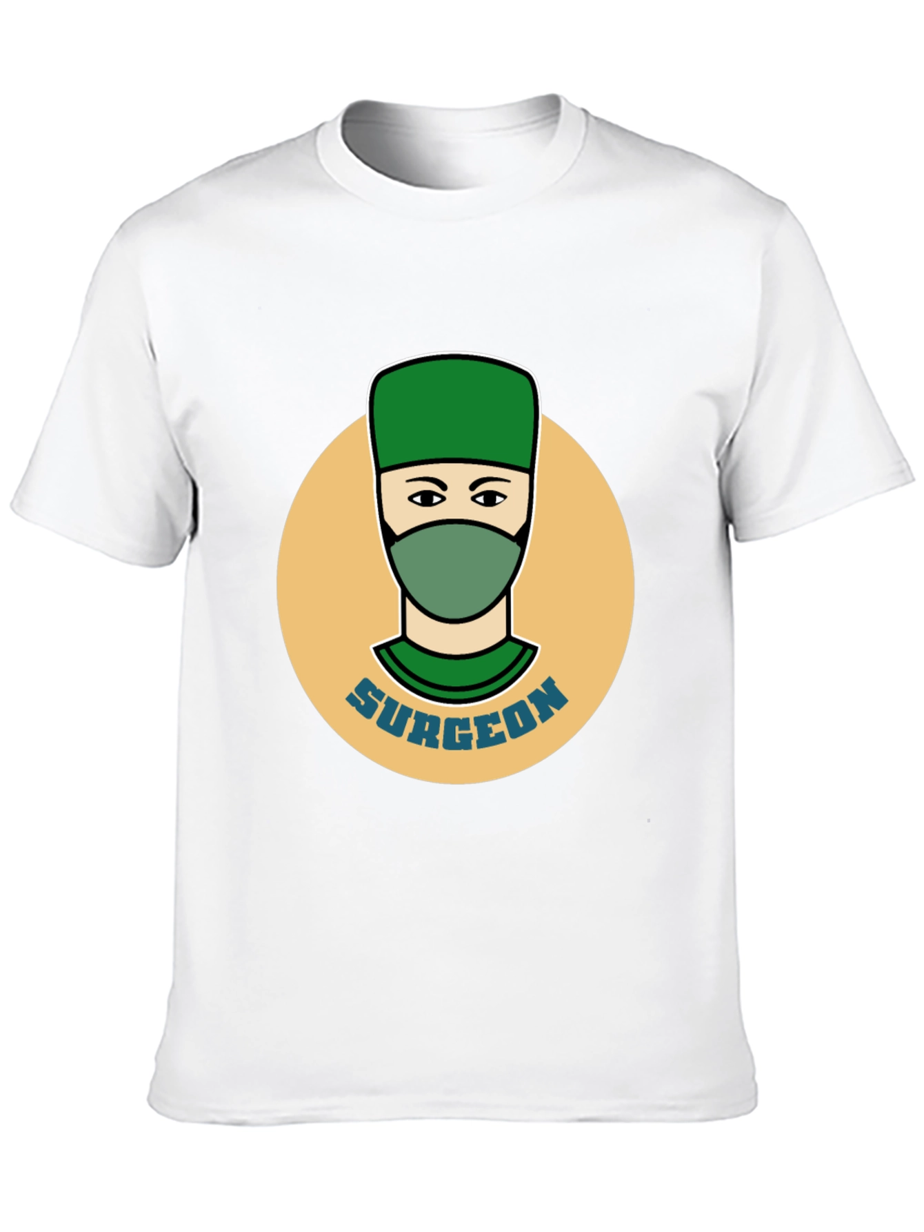 Surgeon Graphic Tee - Black Cotton T-Shirt