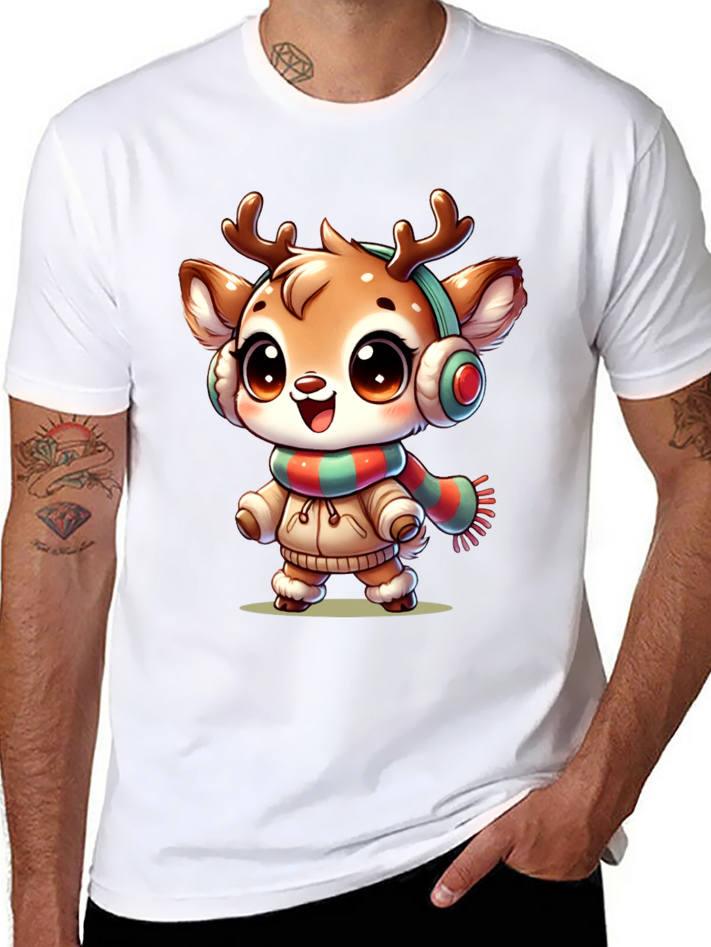 Cute Deer Graphic Tee